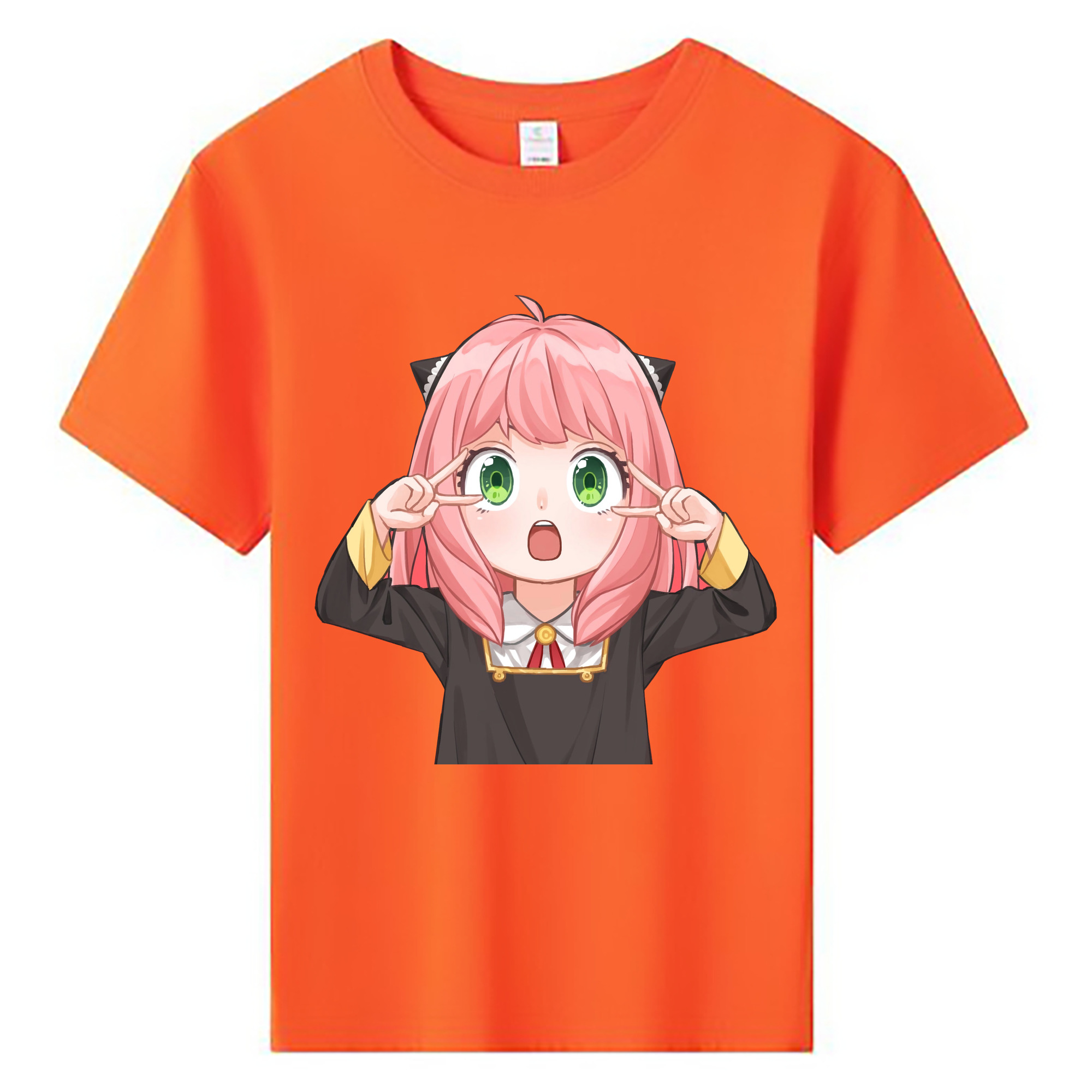 （画像用） SPY×FAMILY间谍家家酒 綿100％キッズTシャツ（フロントプリント）