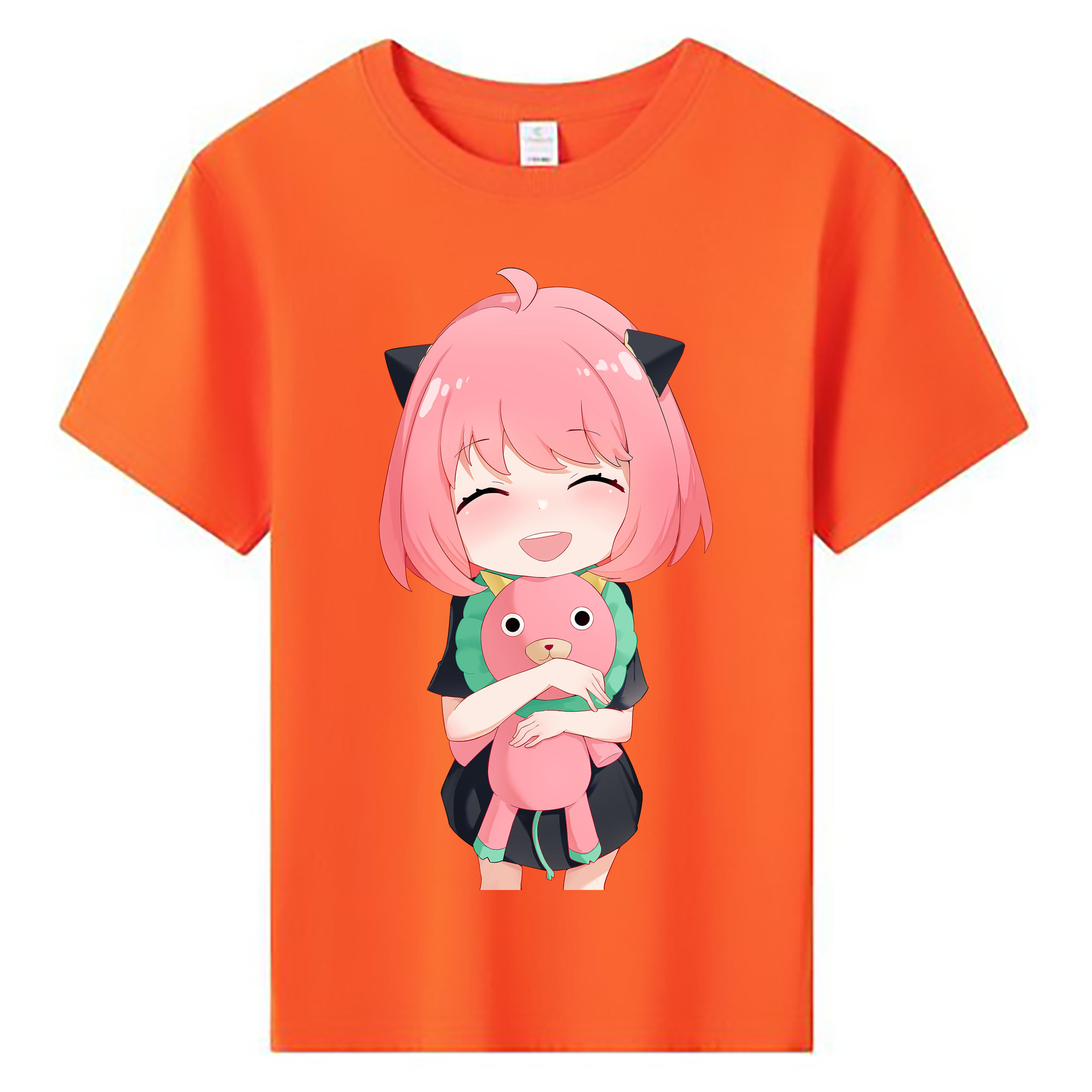 （画像用） SPY×FAMILY间谍家家酒 綿100％キッズTシャツ（フロントプリント）