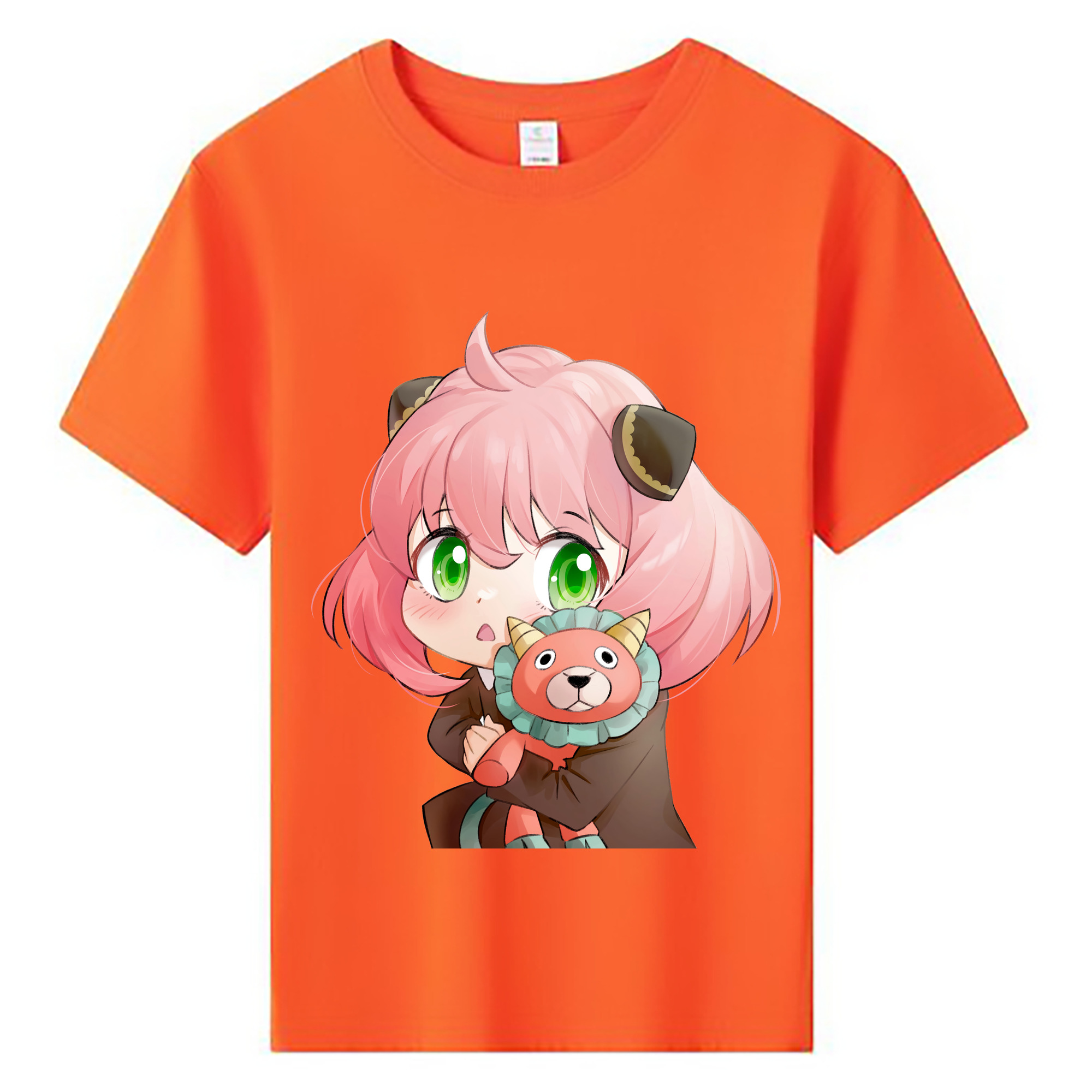 （画像用） SPY×FAMILY间谍家家酒 綿100％キッズTシャツ（フロントプリント）