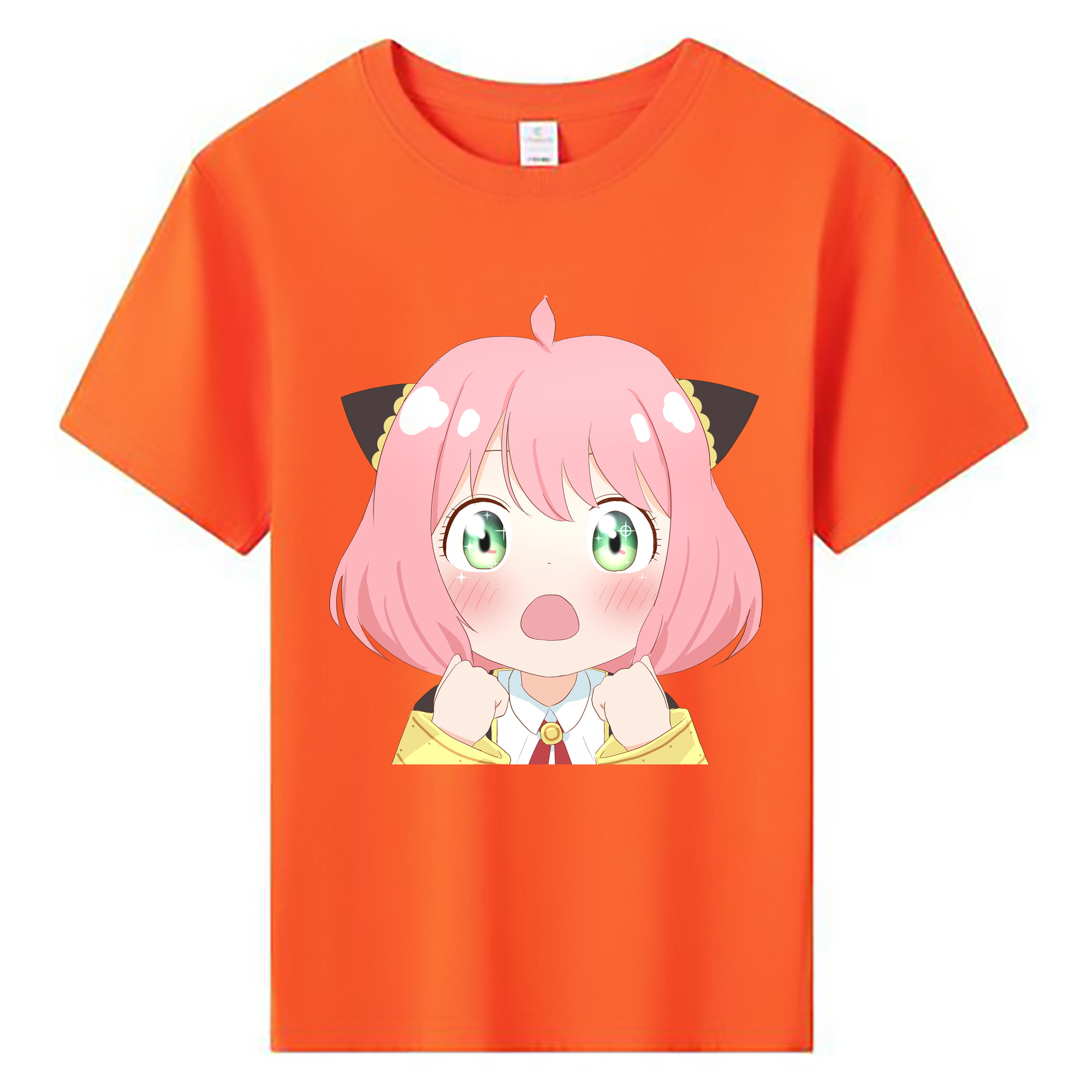 （画像用） SPY×FAMILY间谍家家酒 綿100％キッズTシャツ（フロントプリント）