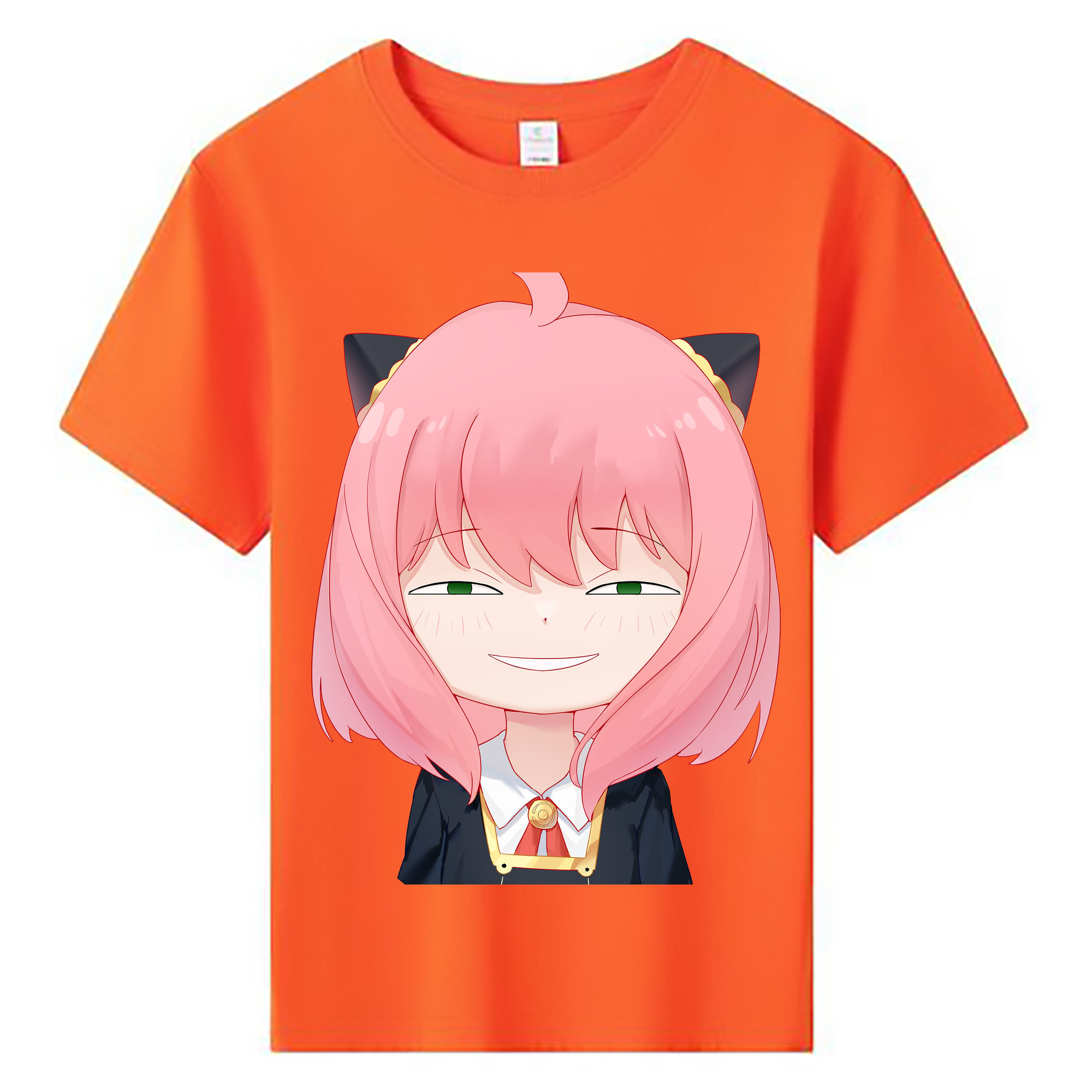 （画像用） SPY×FAMILY间谍家家酒 綿100％キッズTシャツ（フロントプリント）