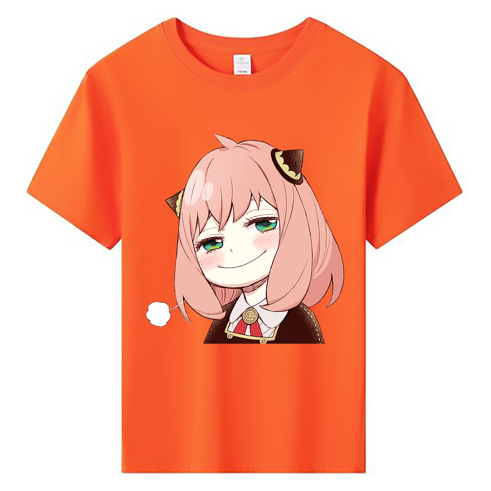 （画像用） SPY×FAMILY间谍家家酒 綿100％キッズTシャツ（フロントプリント）