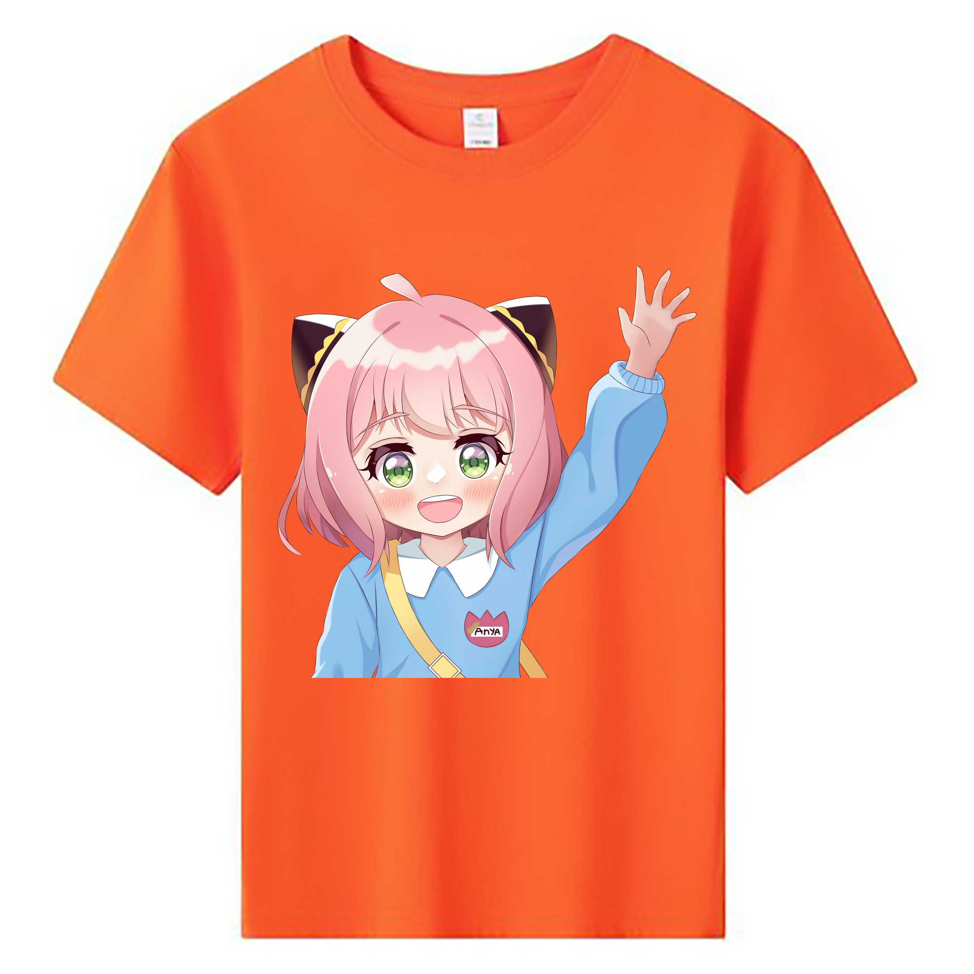 （画像用） SPY×FAMILY间谍家家酒 綿100％キッズTシャツ（フロントプリント）