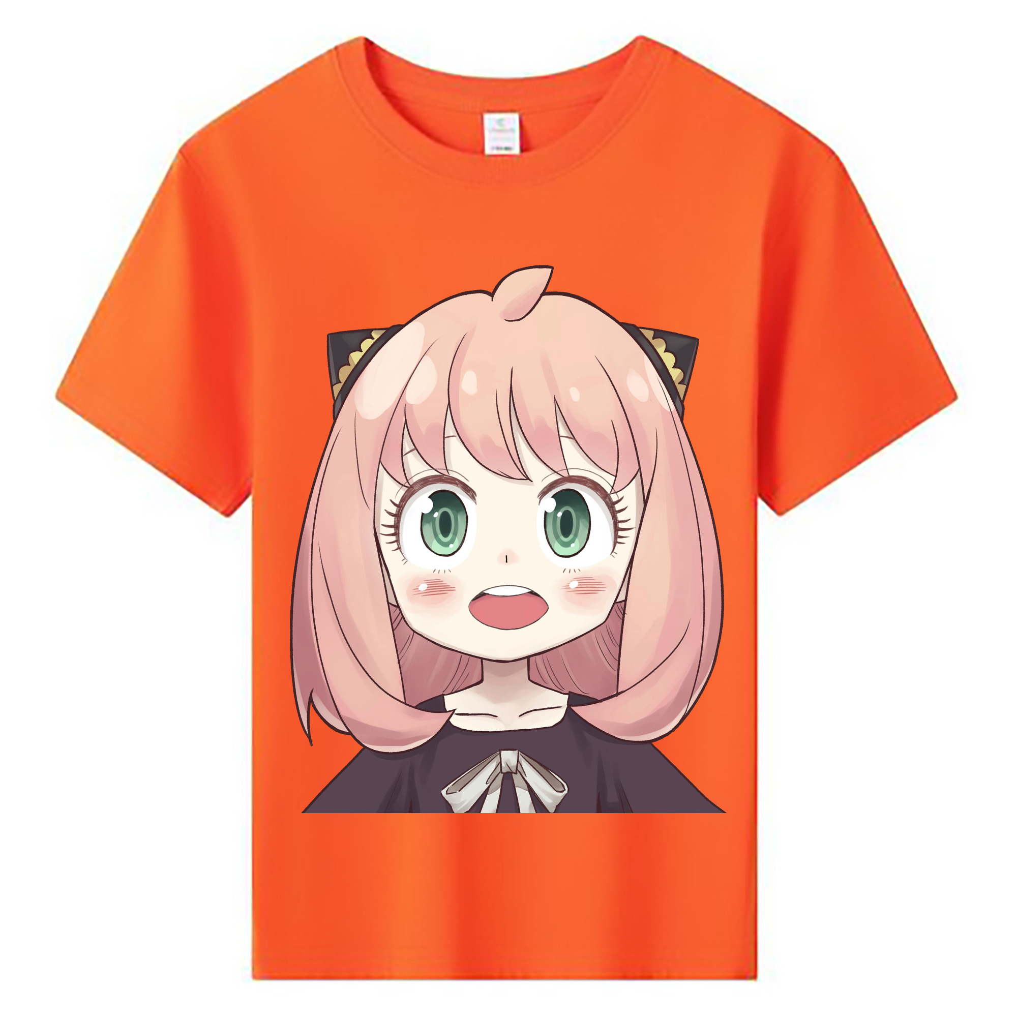 （画像用） SPY×FAMILY间谍家家酒 綿100％キッズTシャツ（フロントプリント）