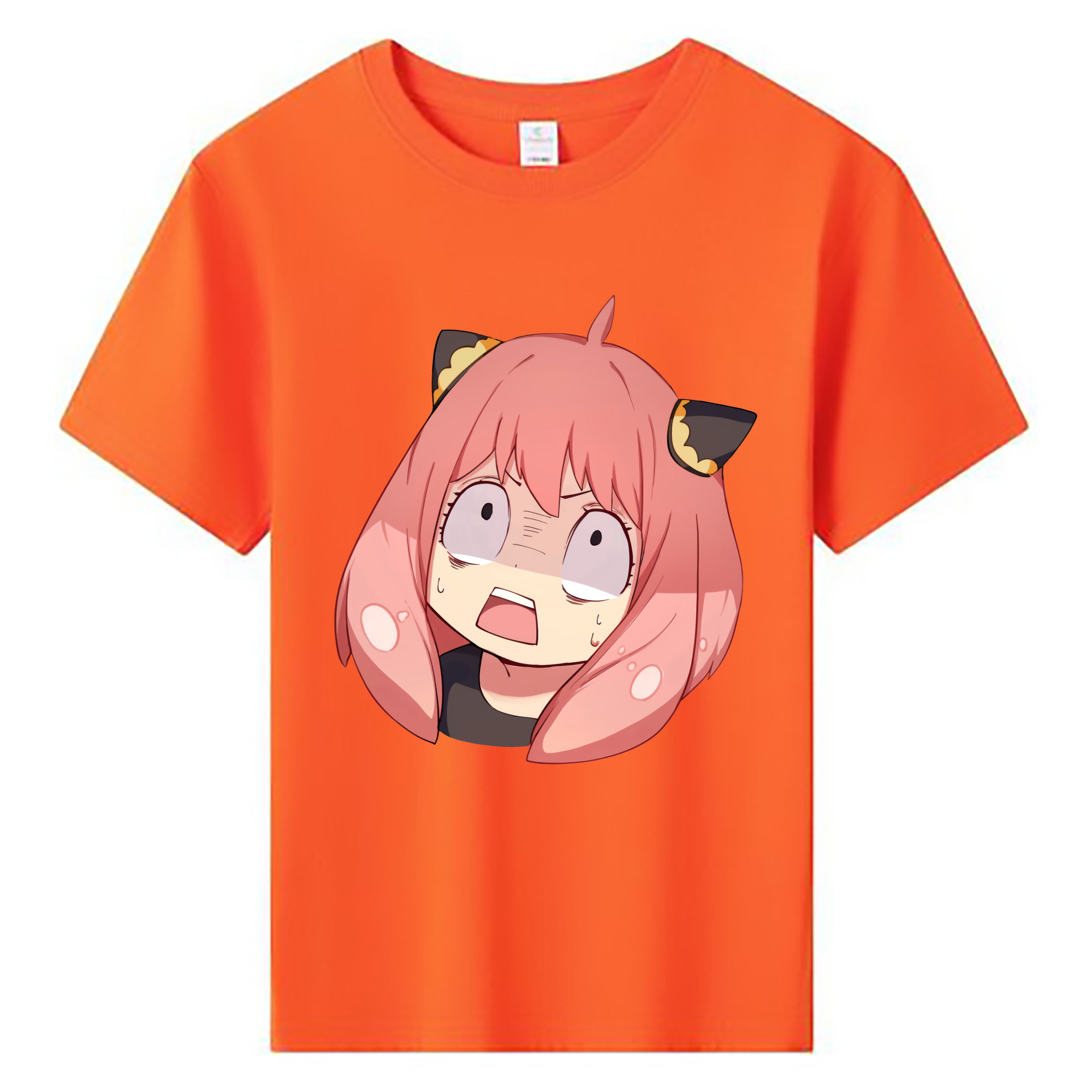 （画像用） SPY×FAMILY间谍家家酒 綿100％キッズTシャツ（フロントプリント）