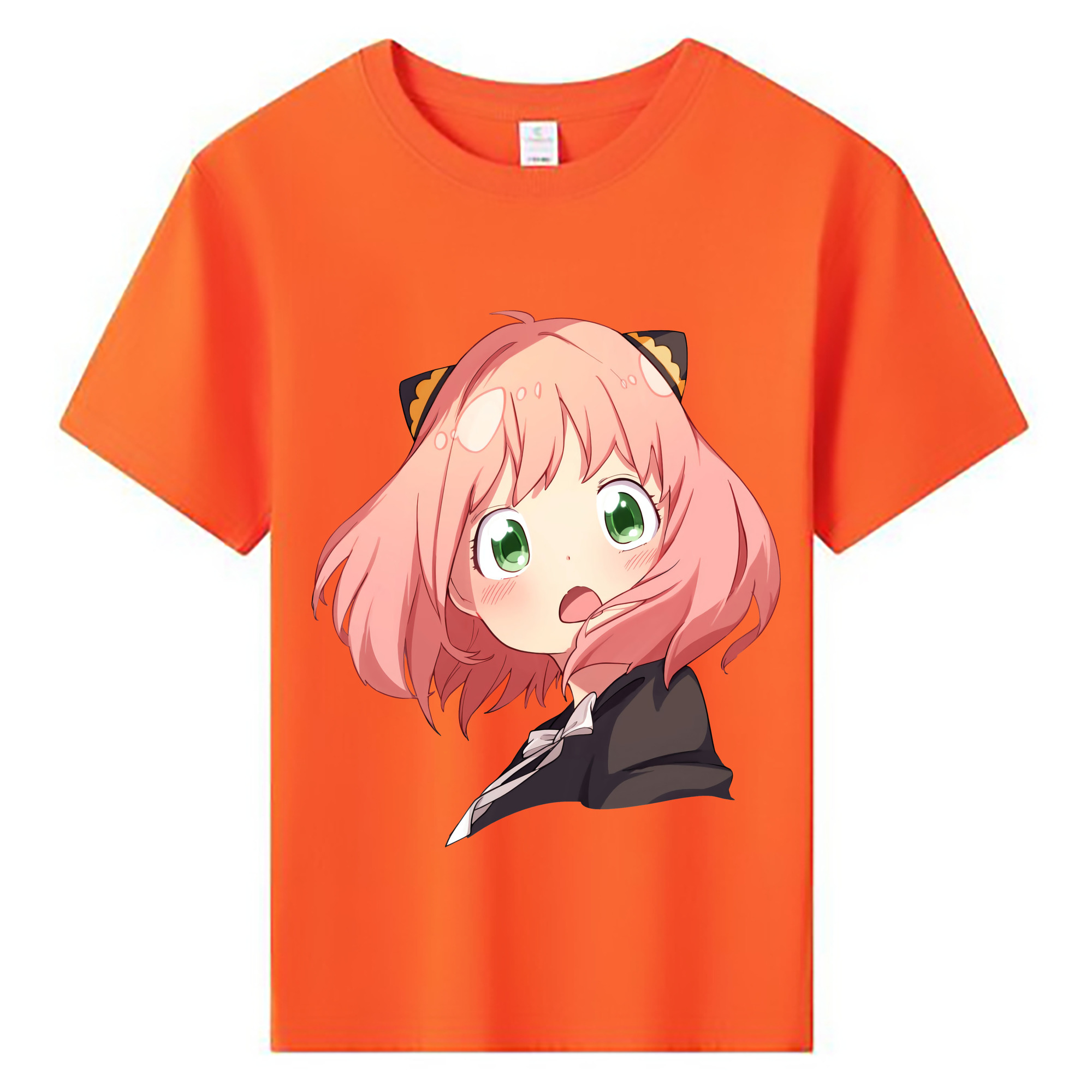 （画像用） SPY×FAMILY间谍家家酒 綿100％キッズTシャツ（フロントプリント）