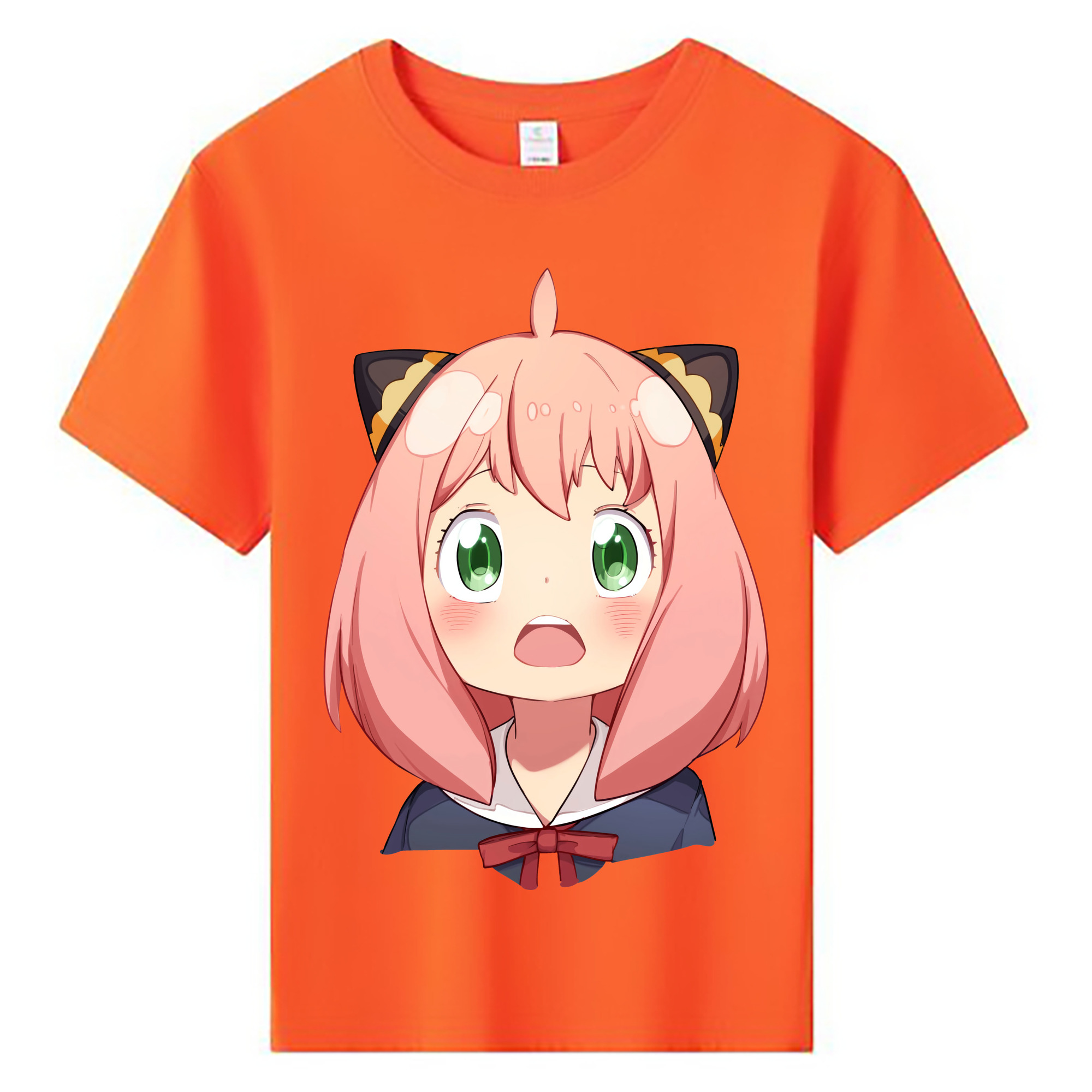（画像用） SPY×FAMILY间谍家家酒 綿100％キッズTシャツ（フロントプリント）