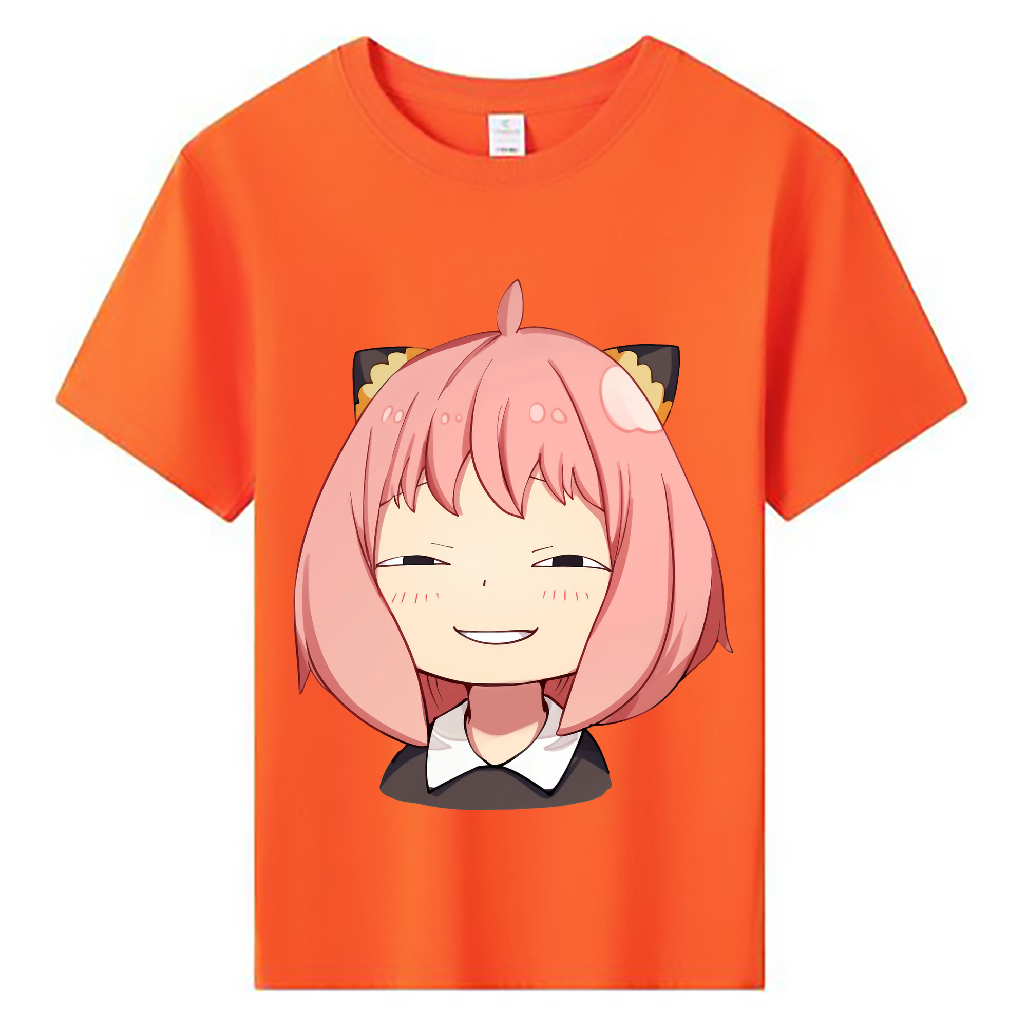 （画像用） SPY×FAMILY间谍家家酒 綿100％キッズTシャツ（フロントプリント）