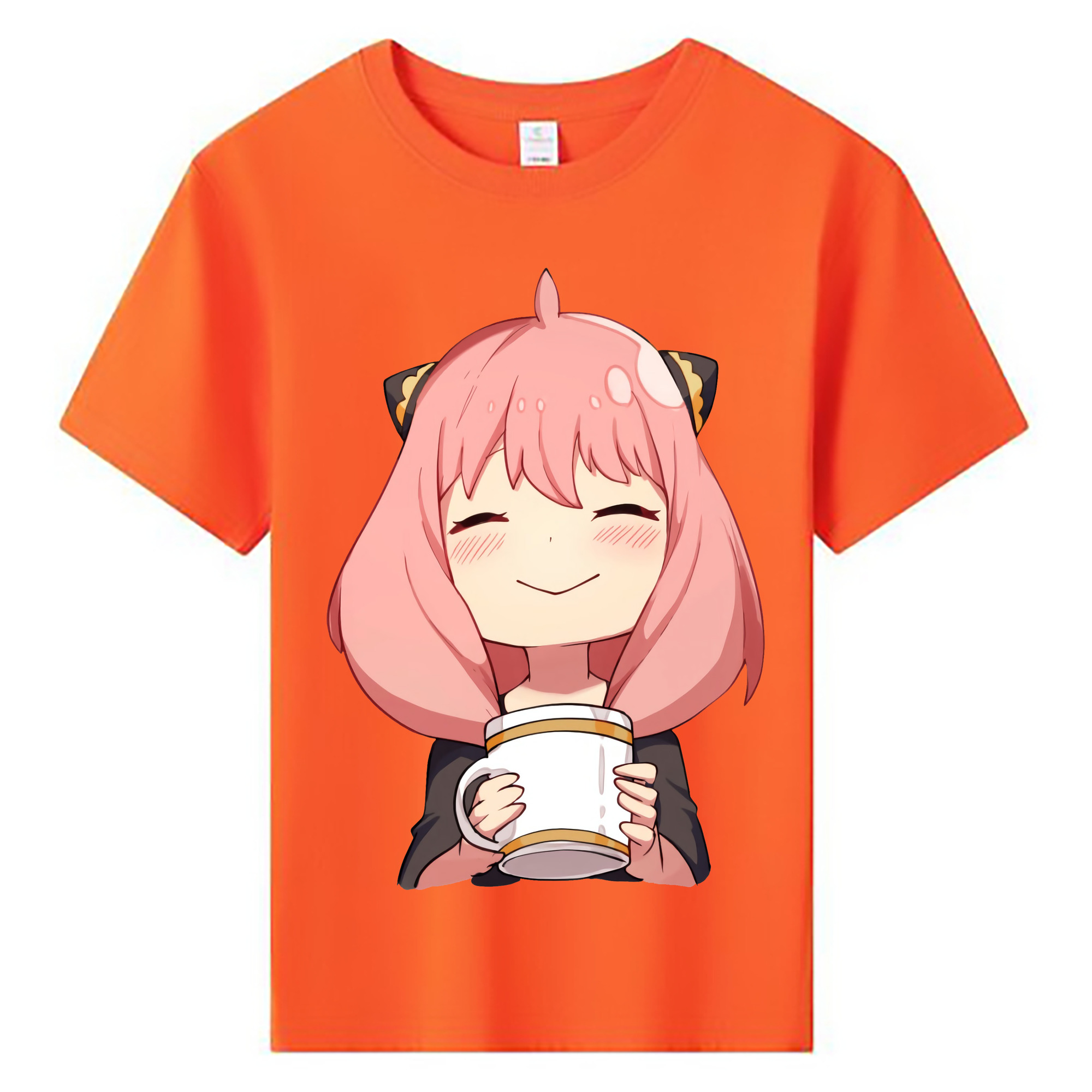 （画像用） SPY×FAMILY间谍家家酒 綿100％キッズTシャツ（フロントプリント）