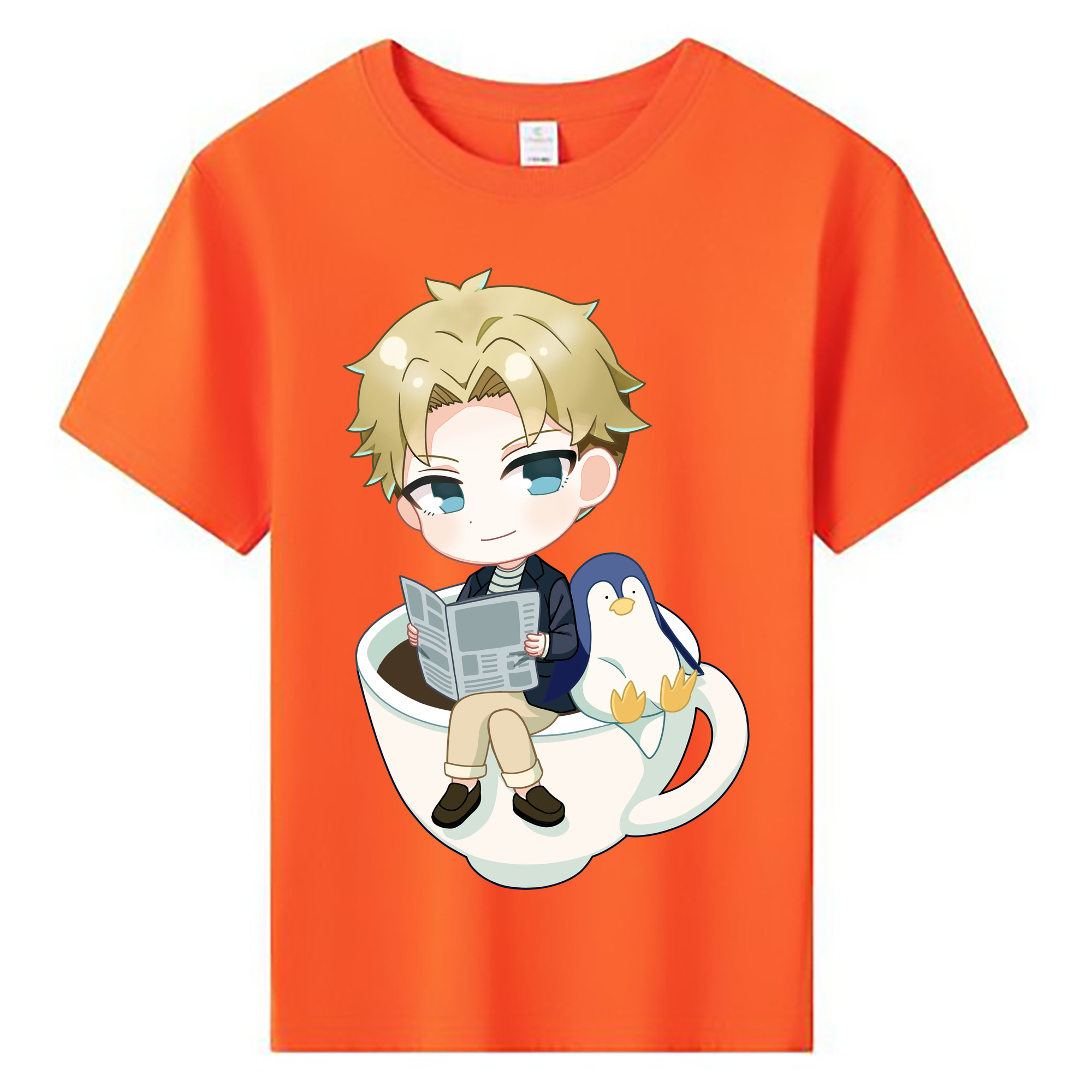 （画像用） SPY×FAMILY间谍家家酒 綿100％キッズTシャツ（フロントプリント）