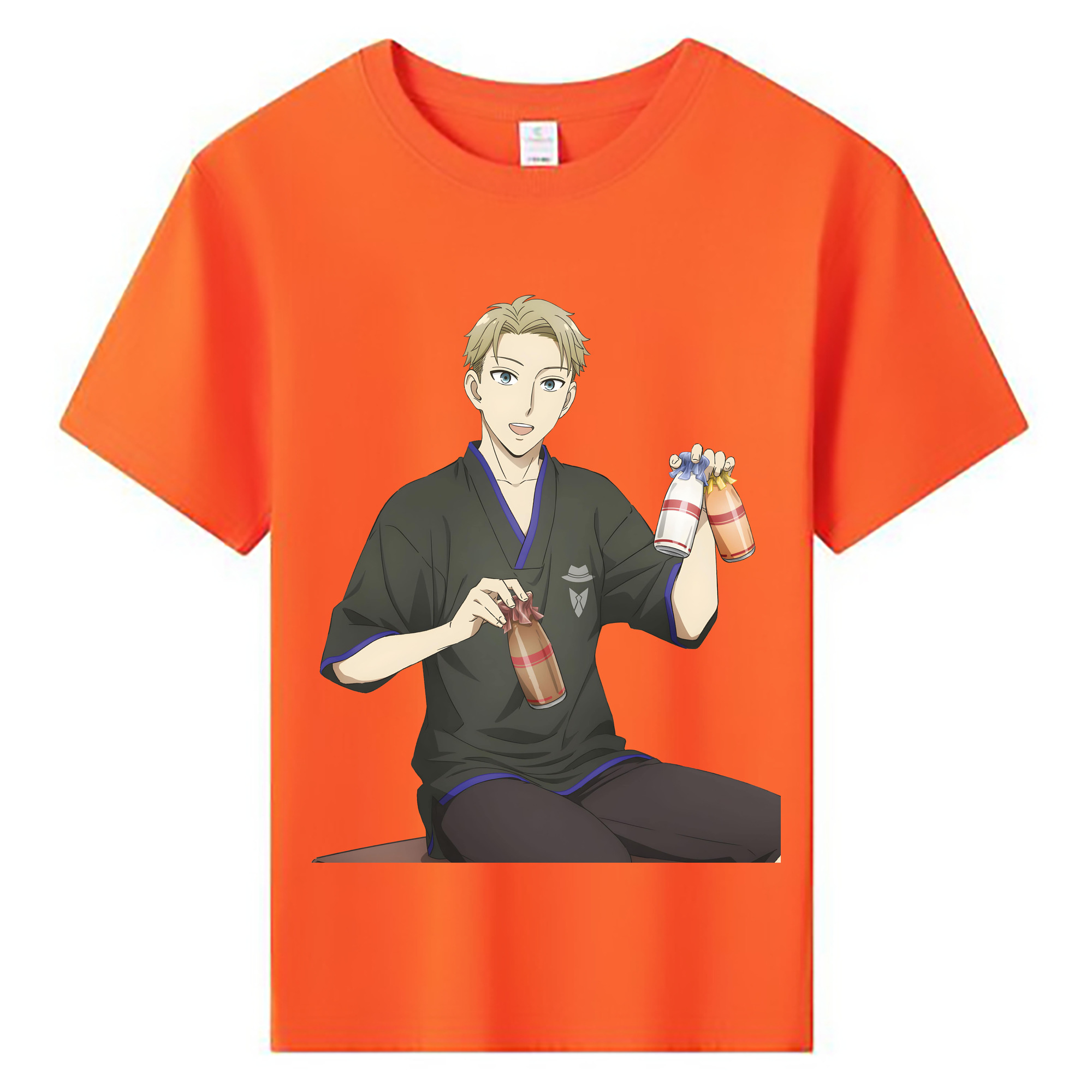 （画像用） SPY×FAMILY间谍家家酒 綿100％キッズTシャツ（フロントプリント）