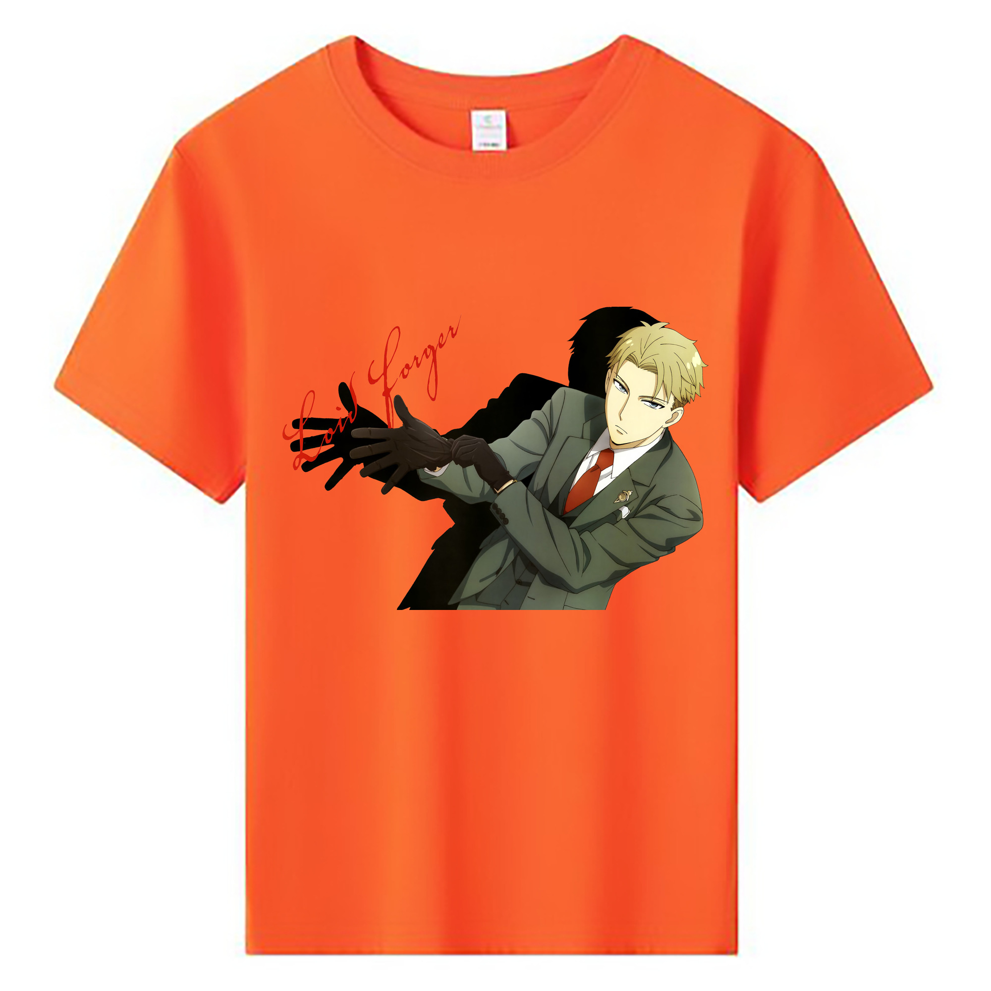（画像用） SPY×FAMILY间谍家家酒 綿100％キッズTシャツ（フロントプリント）