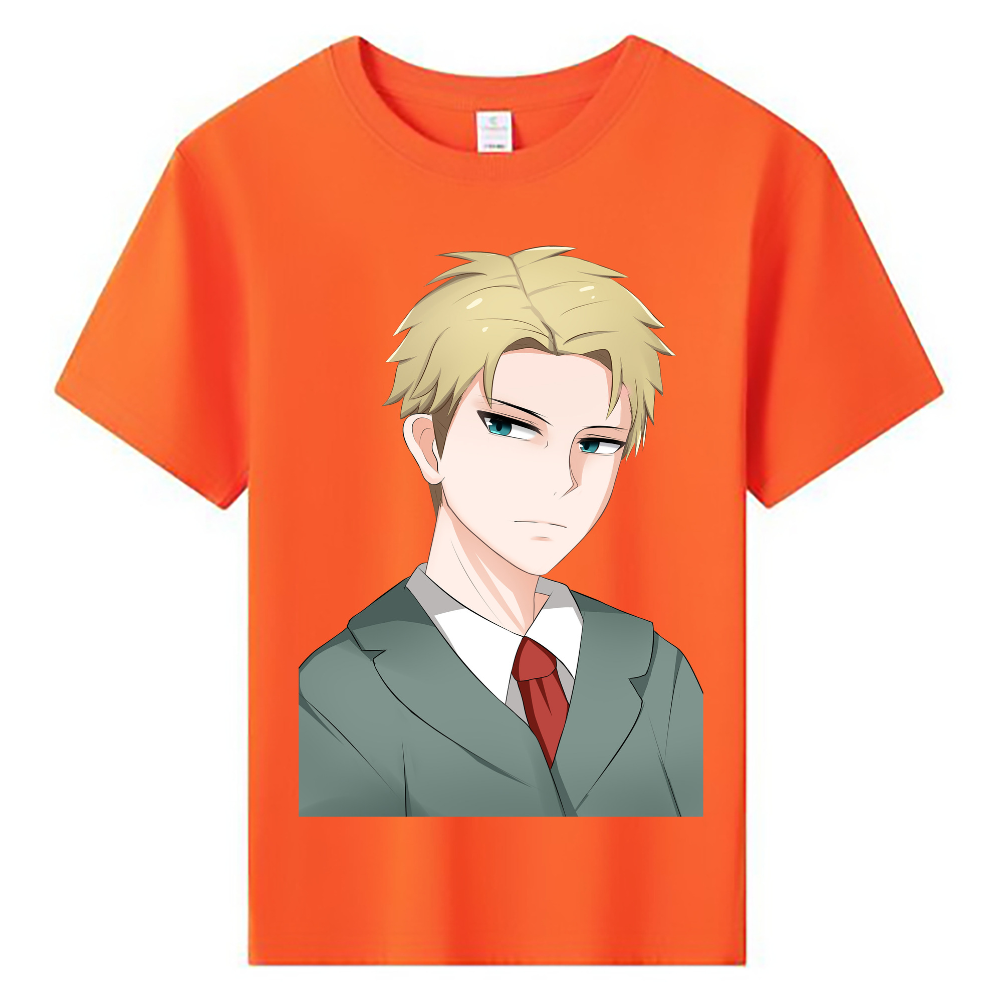 （画像用） SPY×FAMILY间谍家家酒 綿100％キッズTシャツ（フロントプリント）