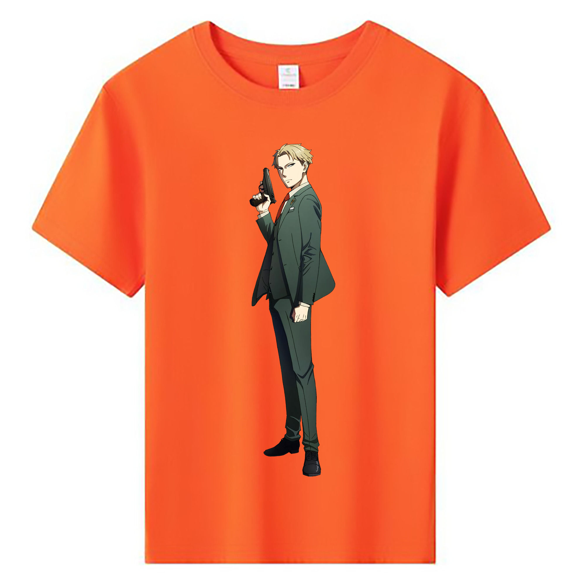 （画像用） SPY×FAMILY间谍家家酒 綿100％キッズTシャツ（フロントプリント）