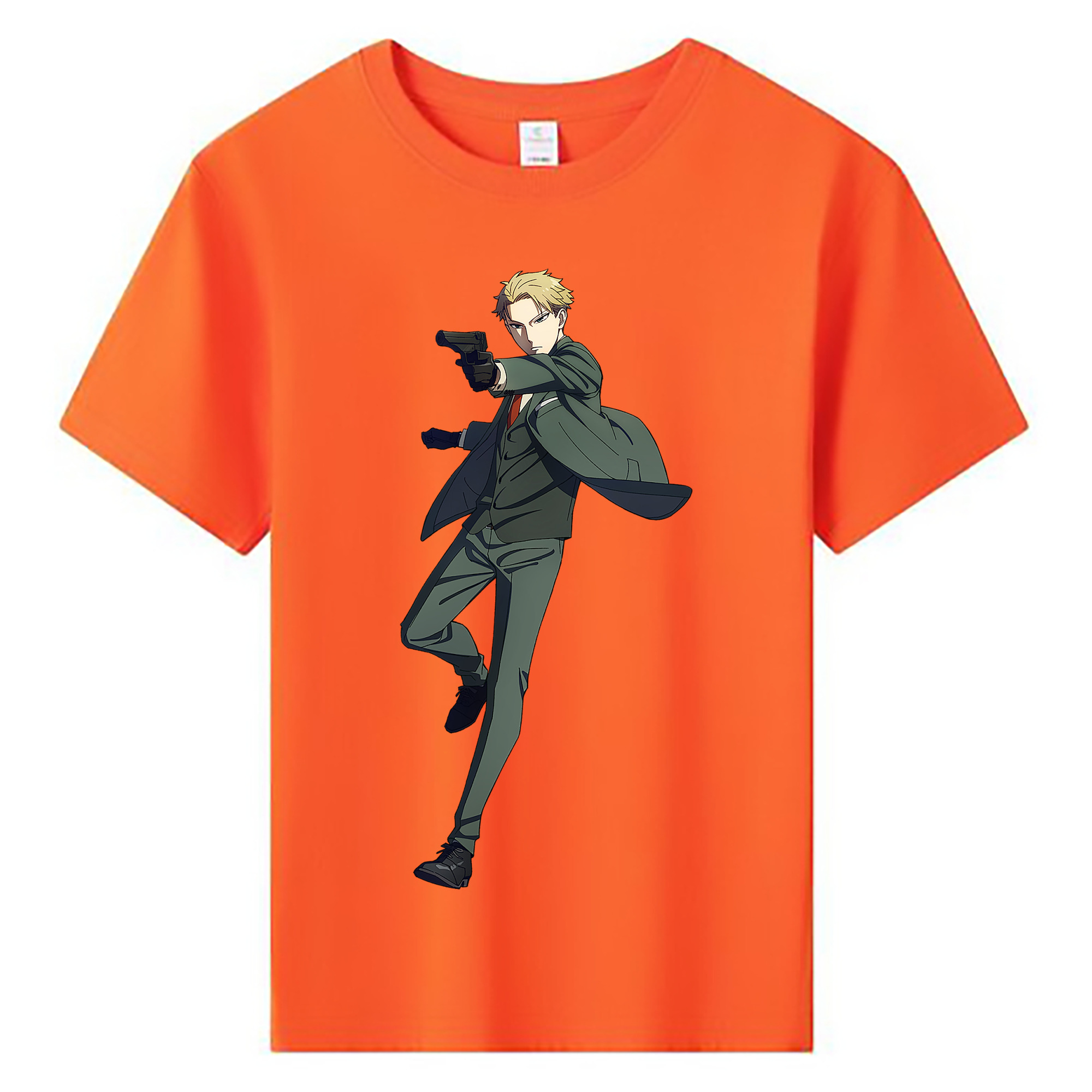 （画像用） SPY×FAMILY间谍家家酒 綿100％キッズTシャツ（フロントプリント）