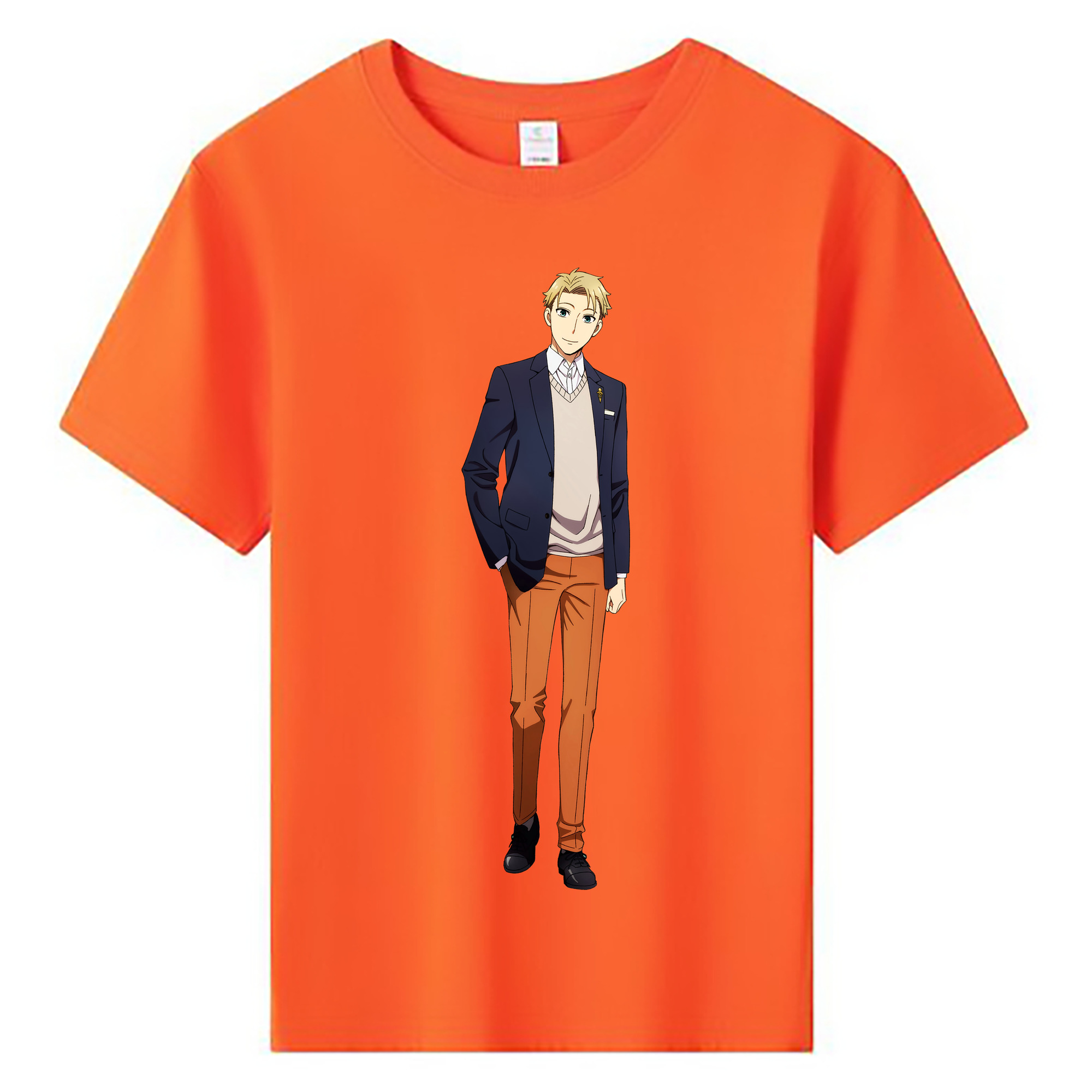 （画像用） SPY×FAMILY间谍家家酒 綿100％キッズTシャツ（フロントプリント）