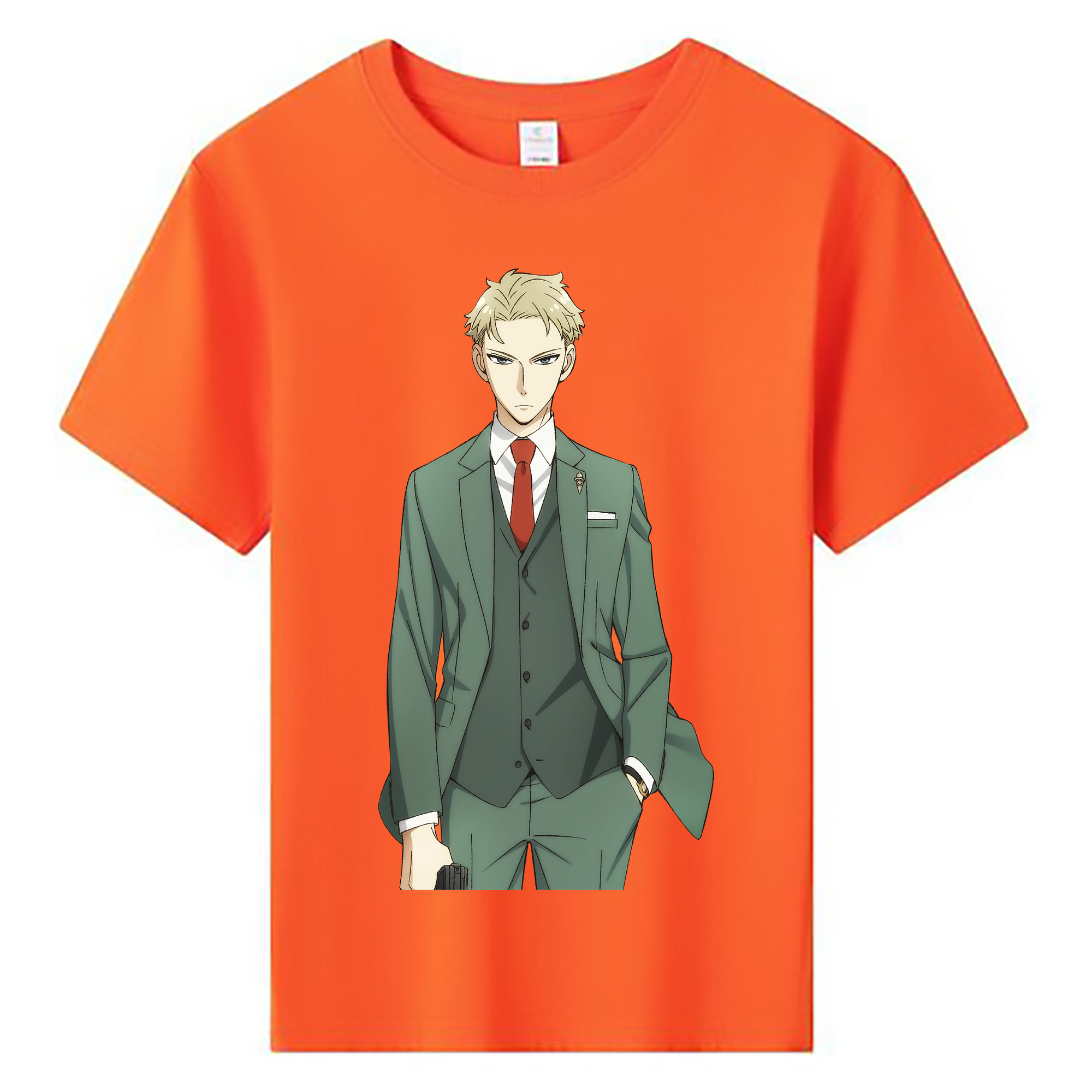 （画像用） SPY×FAMILY间谍家家酒 綿100％キッズTシャツ（フロントプリント）