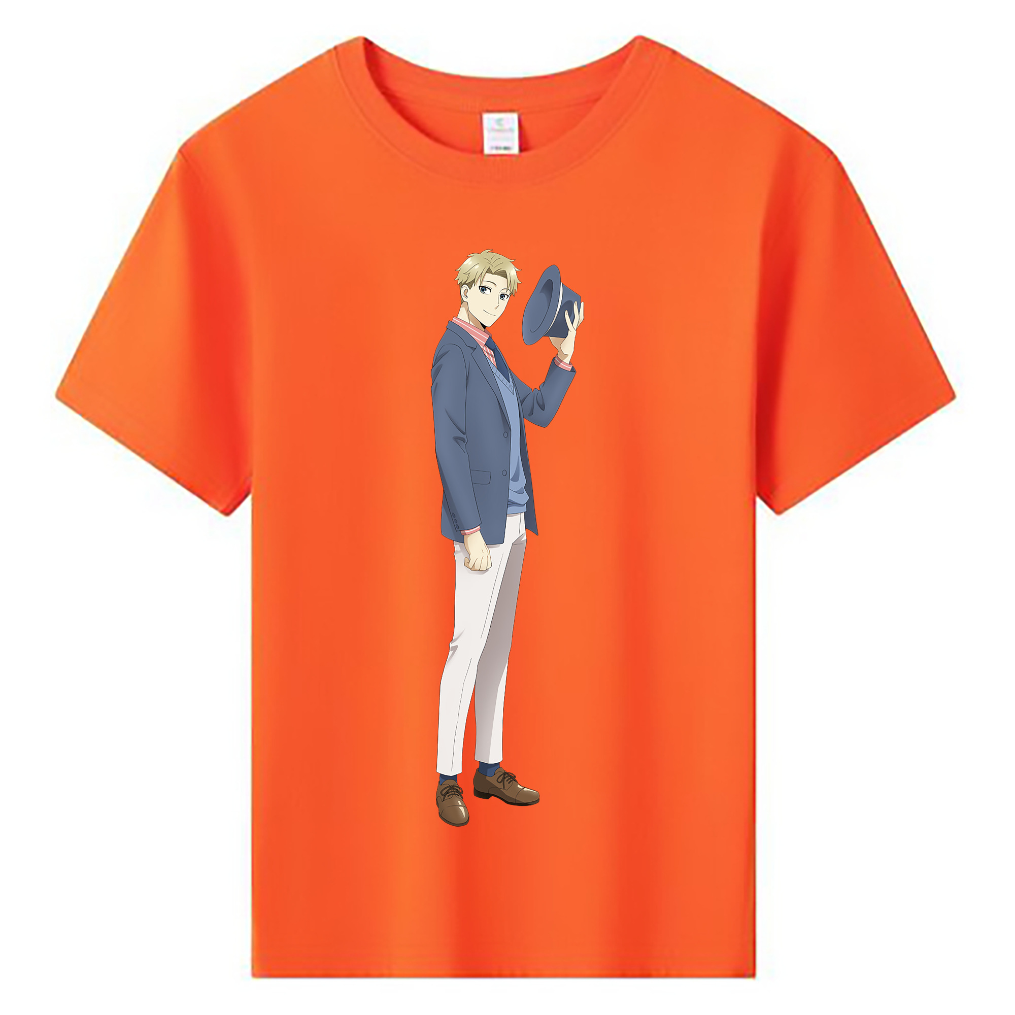 （画像用） SPY×FAMILY间谍家家酒 綿100％キッズTシャツ（フロントプリント）