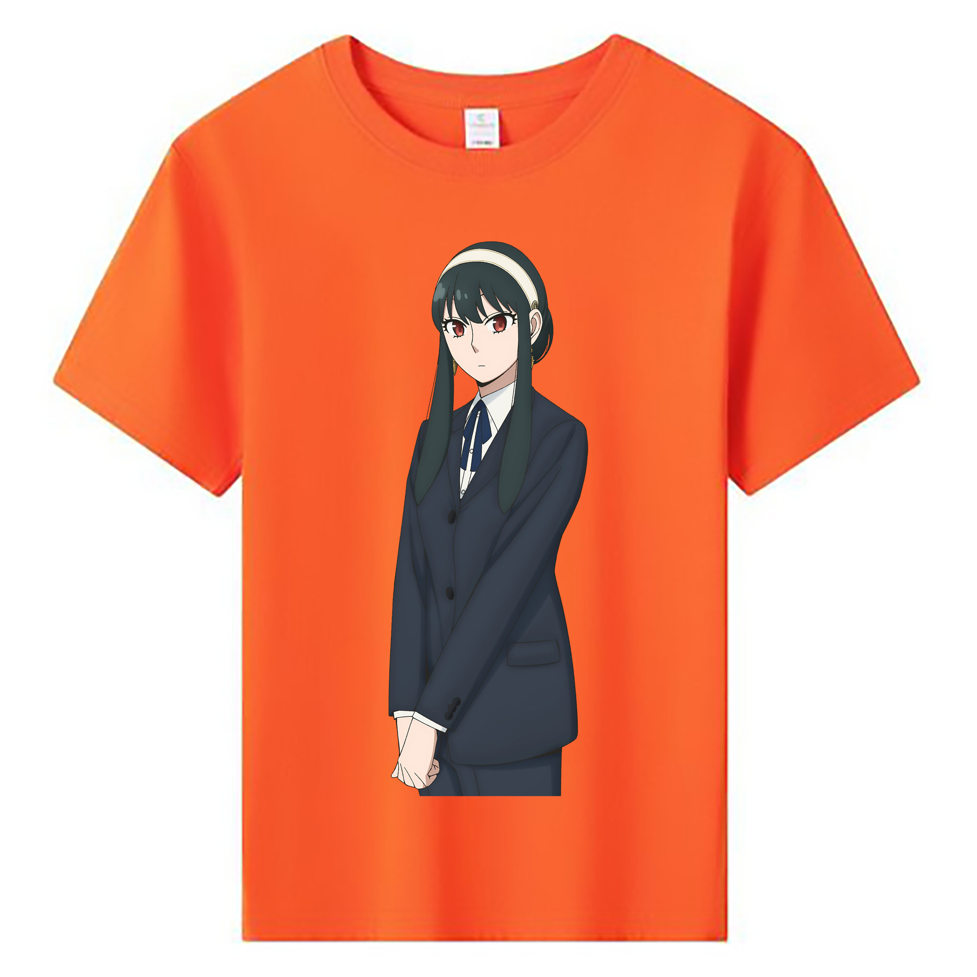 （画像用） SPY×FAMILY间谍家家酒 綿100％キッズTシャツ（フロントプリント）