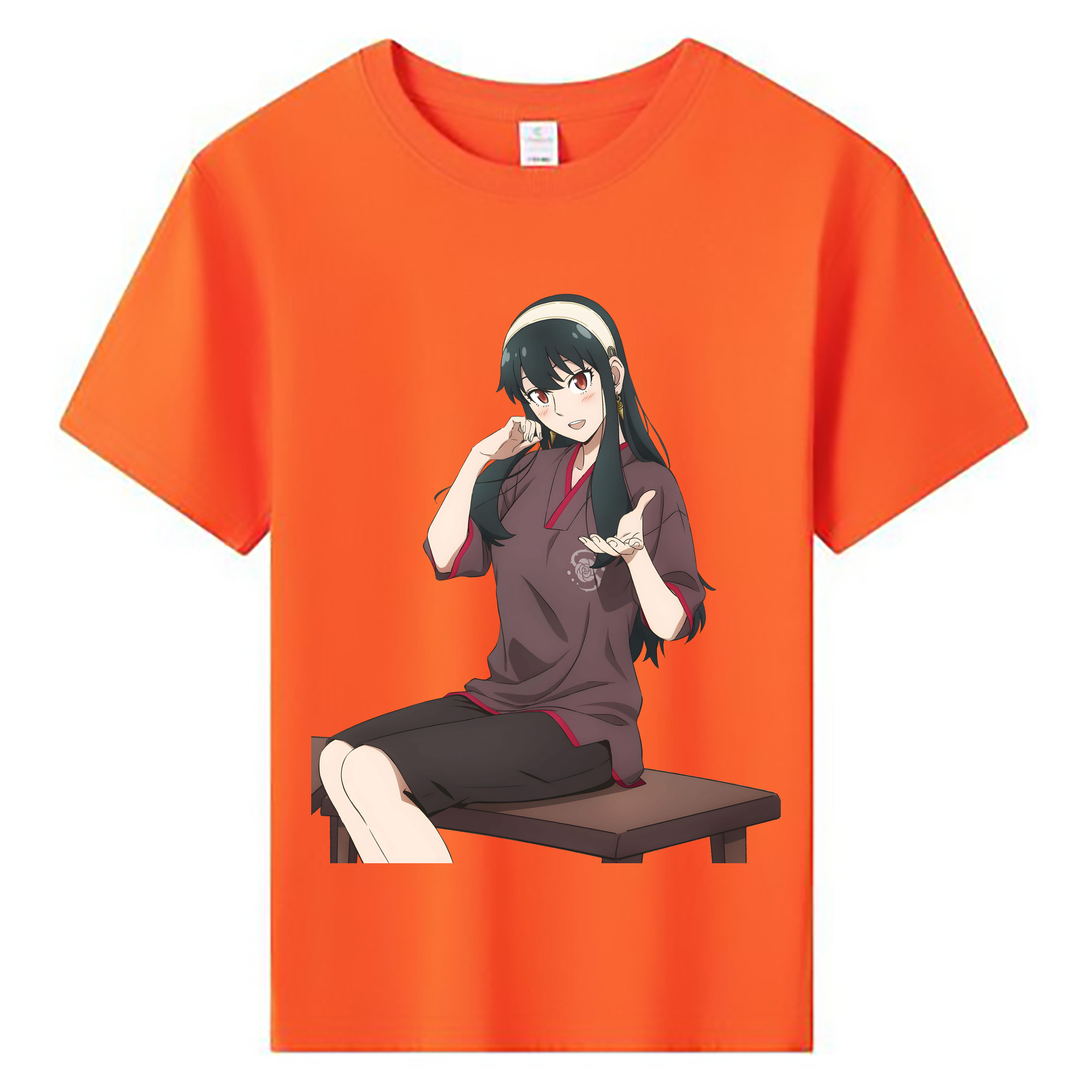 （画像用） SPY×FAMILY间谍家家酒 綿100％キッズTシャツ（フロントプリント）