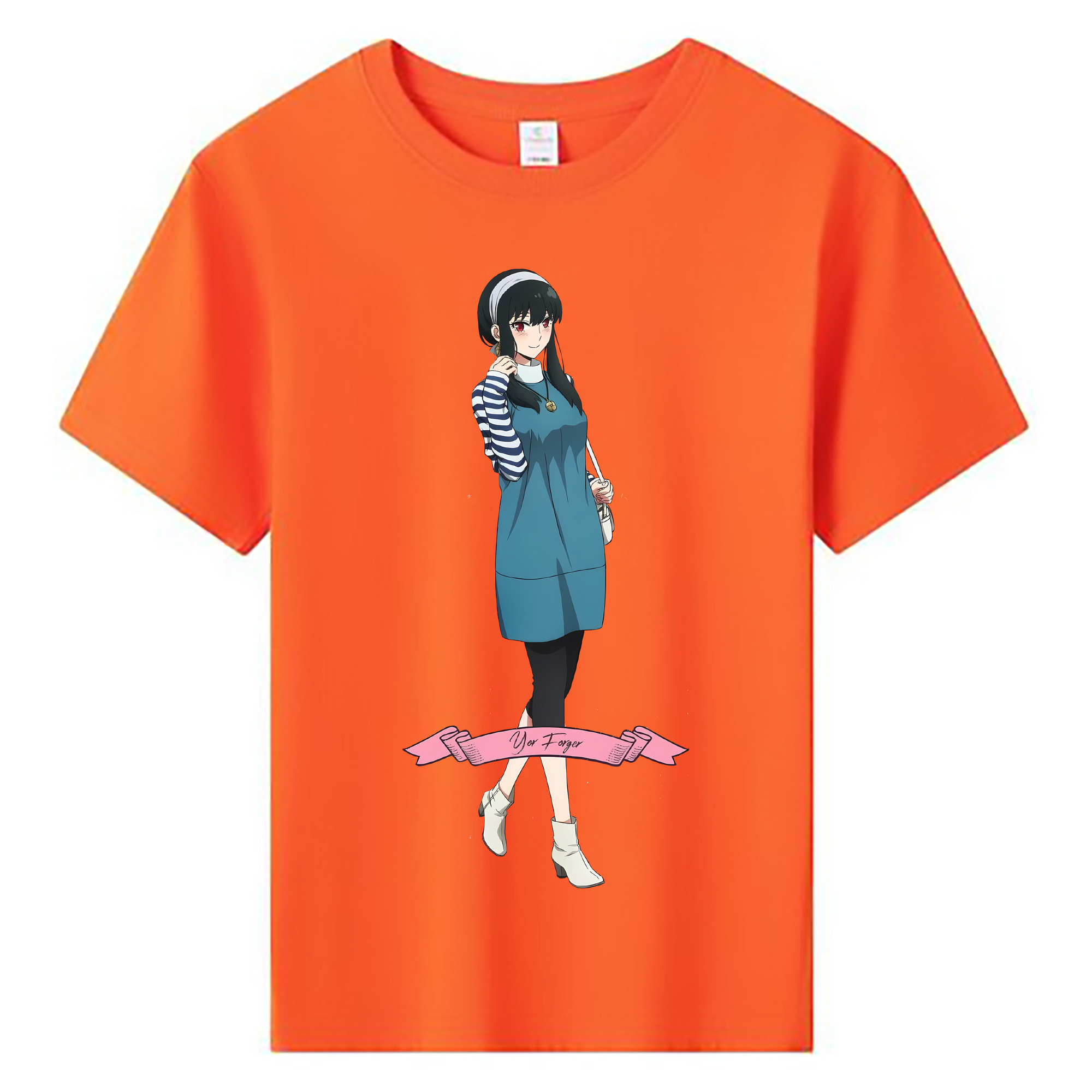 （画像用） SPY×FAMILY间谍家家酒 綿100％キッズTシャツ（フロントプリント）