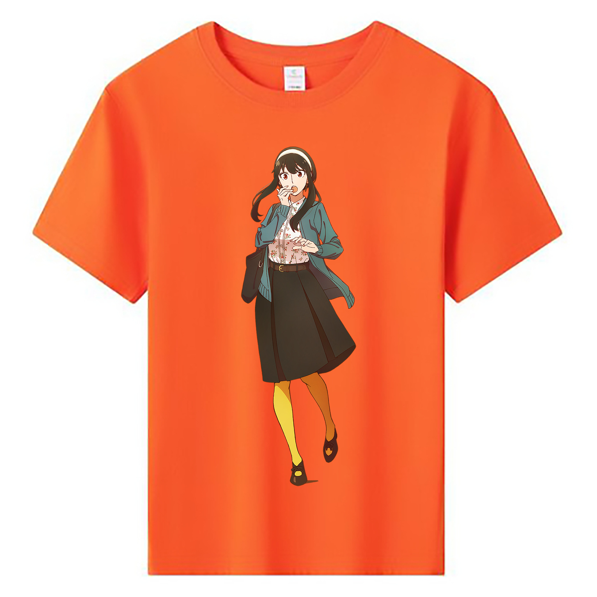 （画像用） SPY×FAMILY间谍家家酒 綿100％キッズTシャツ（フロントプリント）