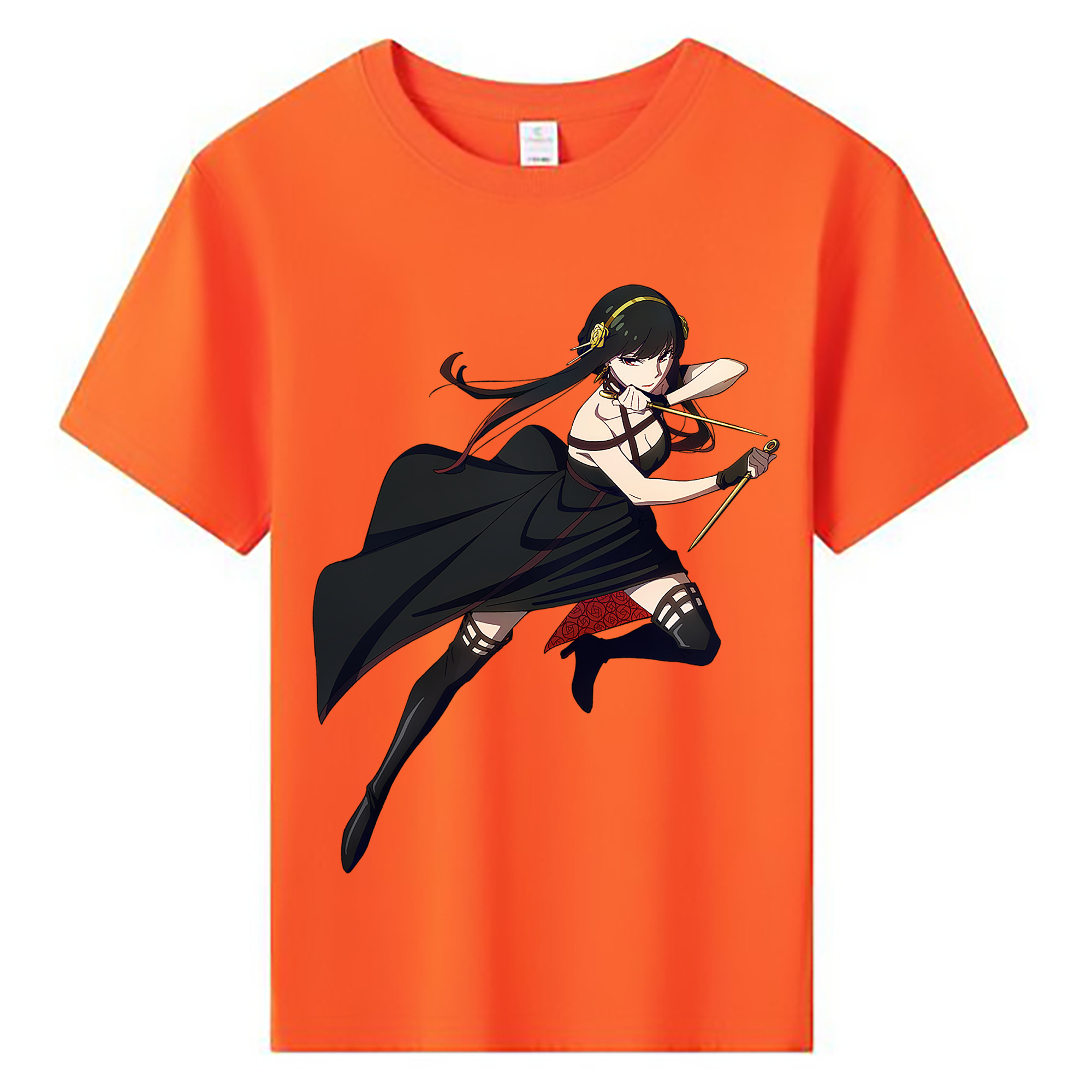（画像用） SPY×FAMILY间谍家家酒 綿100％キッズTシャツ（フロントプリント）
