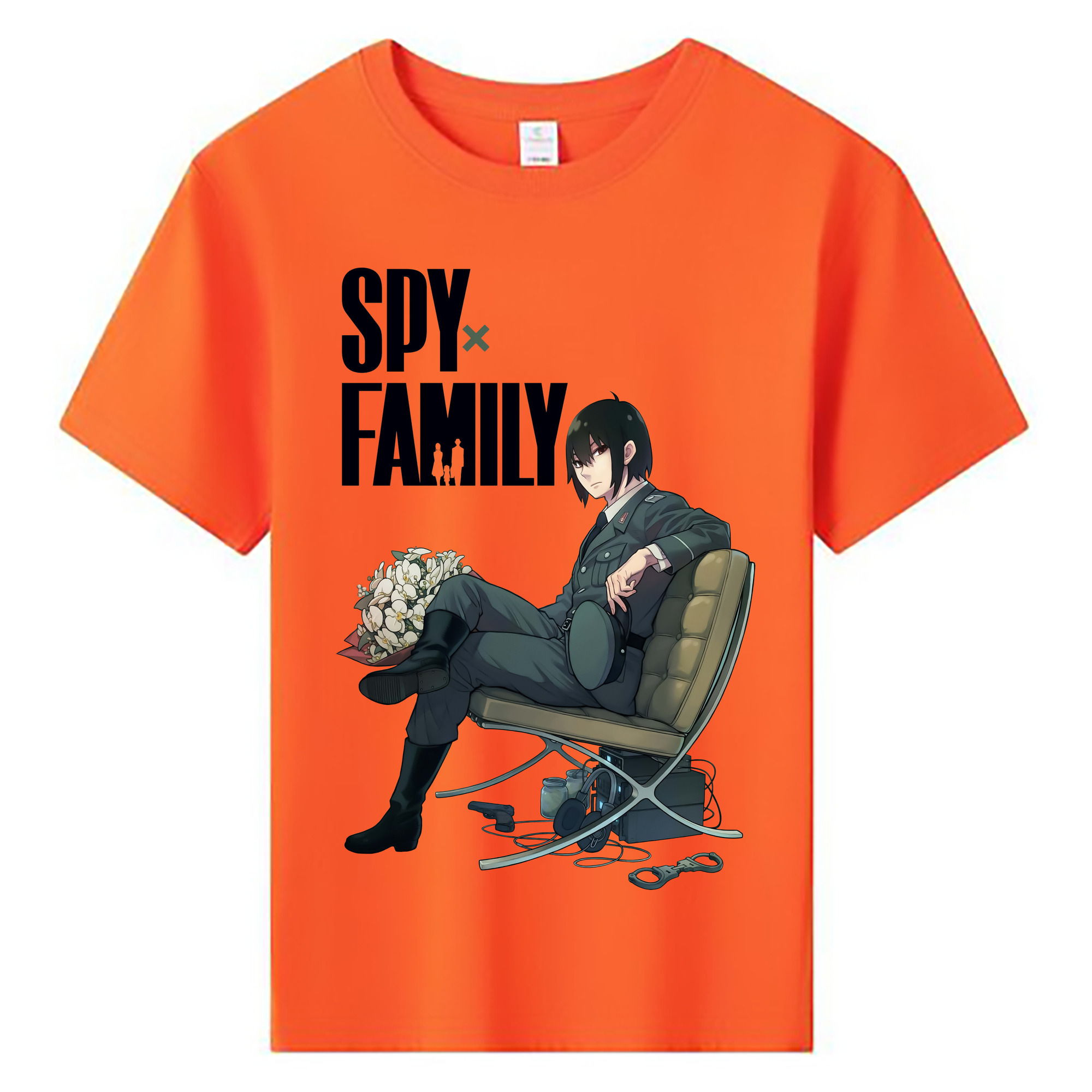 （画像用） SPY×FAMILY间谍家家酒 綿100％キッズTシャツ（フロントプリント）
