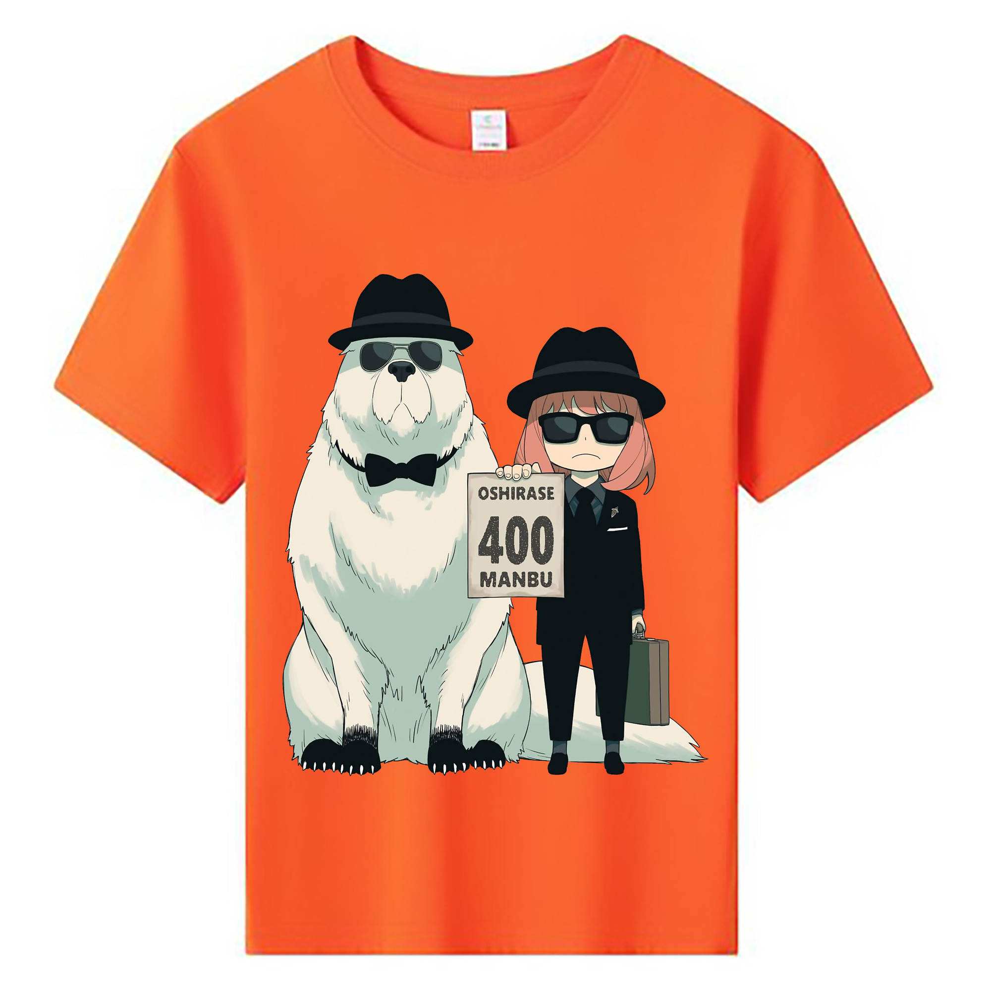（画像用） SPY×FAMILY间谍家家酒 綿100％キッズTシャツ（フロントプリント）