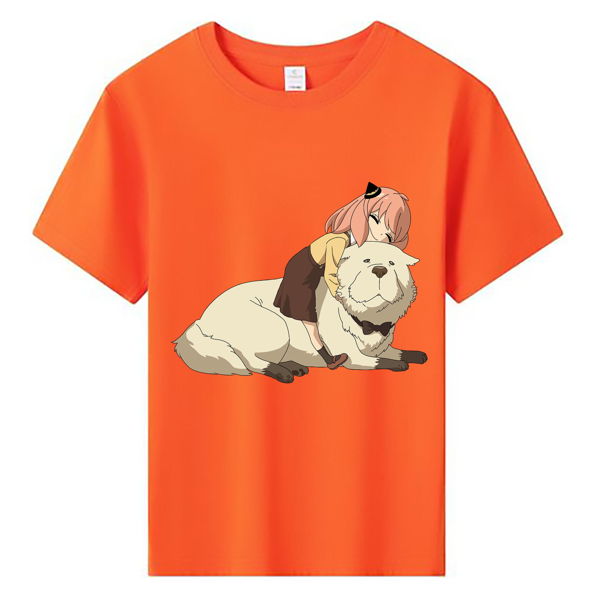 （画像用） SPY×FAMILY间谍家家酒 綿100％キッズTシャツ（フロントプリント）