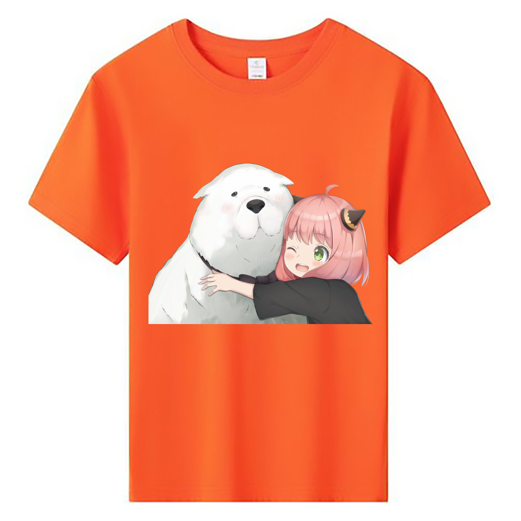 （画像用） SPY×FAMILY间谍家家酒 綿100％キッズTシャツ（フロントプリント）