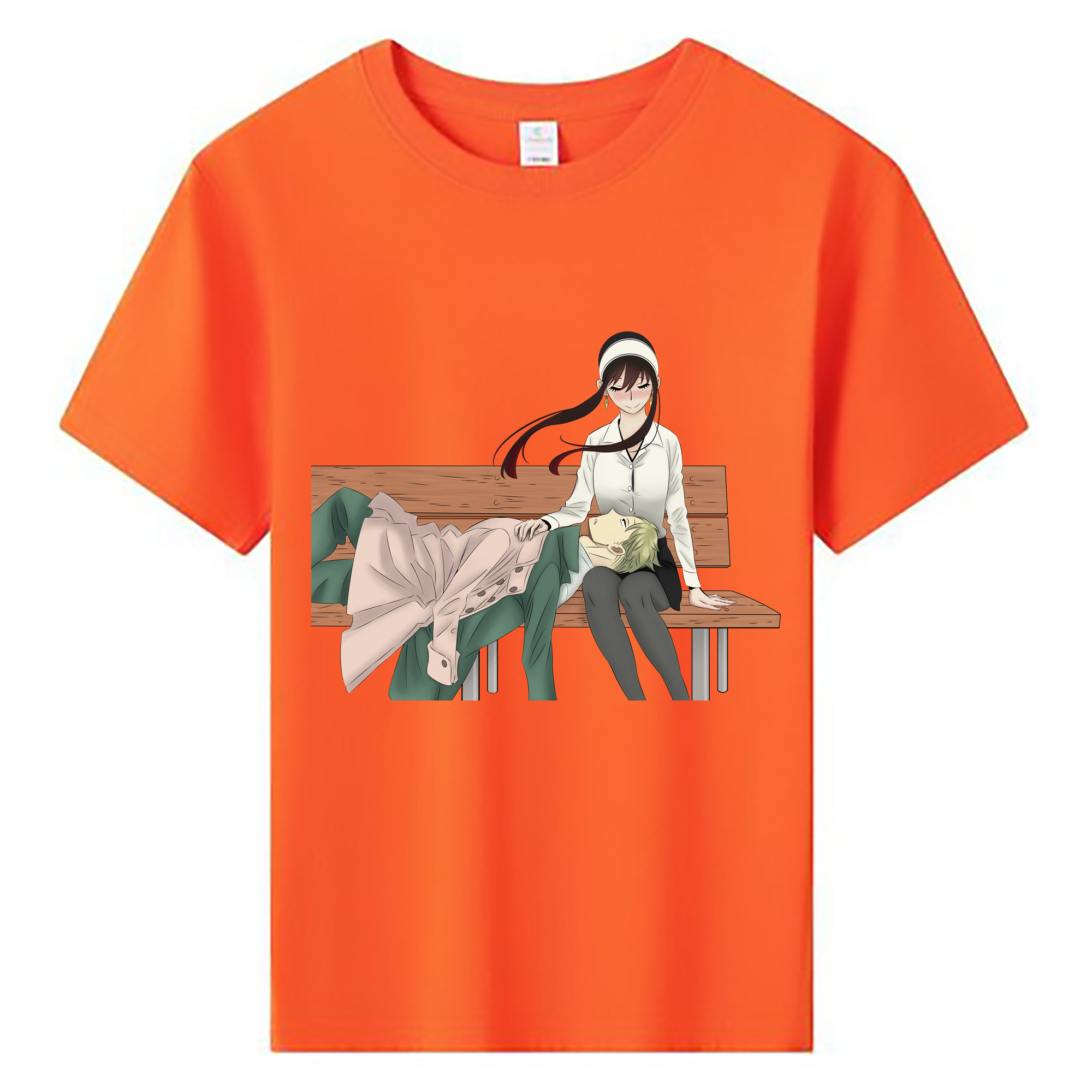 （画像用） SPY×FAMILY间谍家家酒 綿100％キッズTシャツ（フロントプリント）