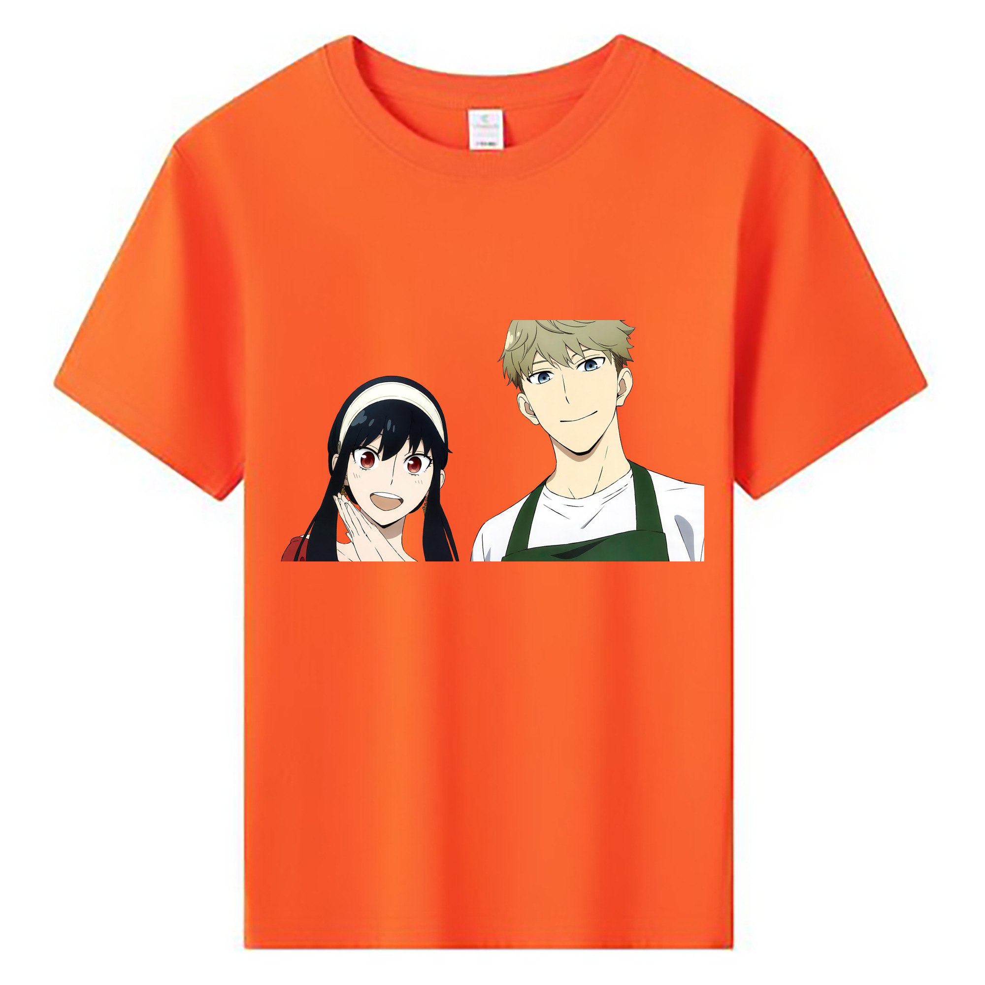 （画像用） SPY×FAMILY间谍家家酒 綿100％キッズTシャツ（フロントプリント）
