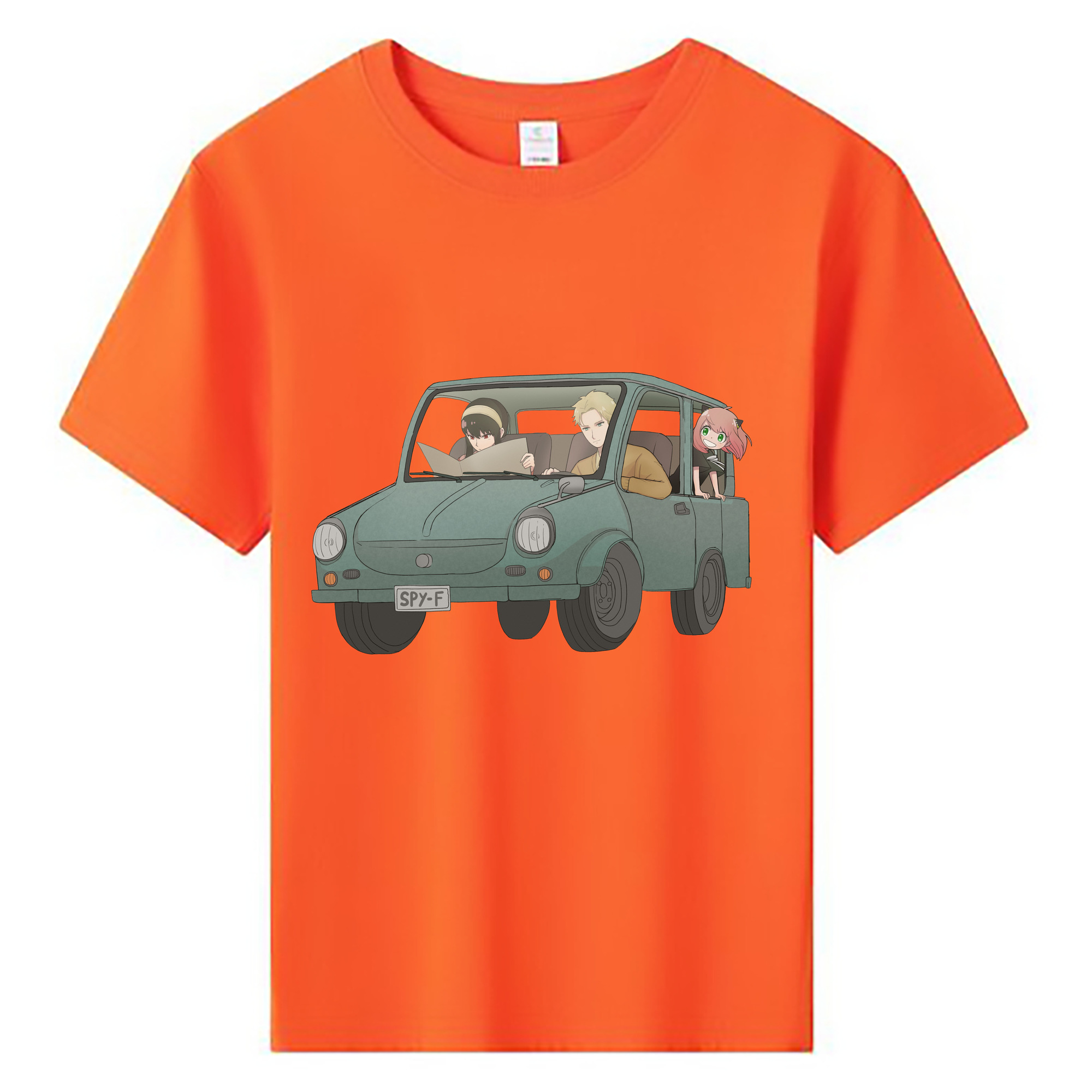 （画像用） SPY×FAMILY间谍家家酒 綿100％キッズTシャツ（フロントプリント）