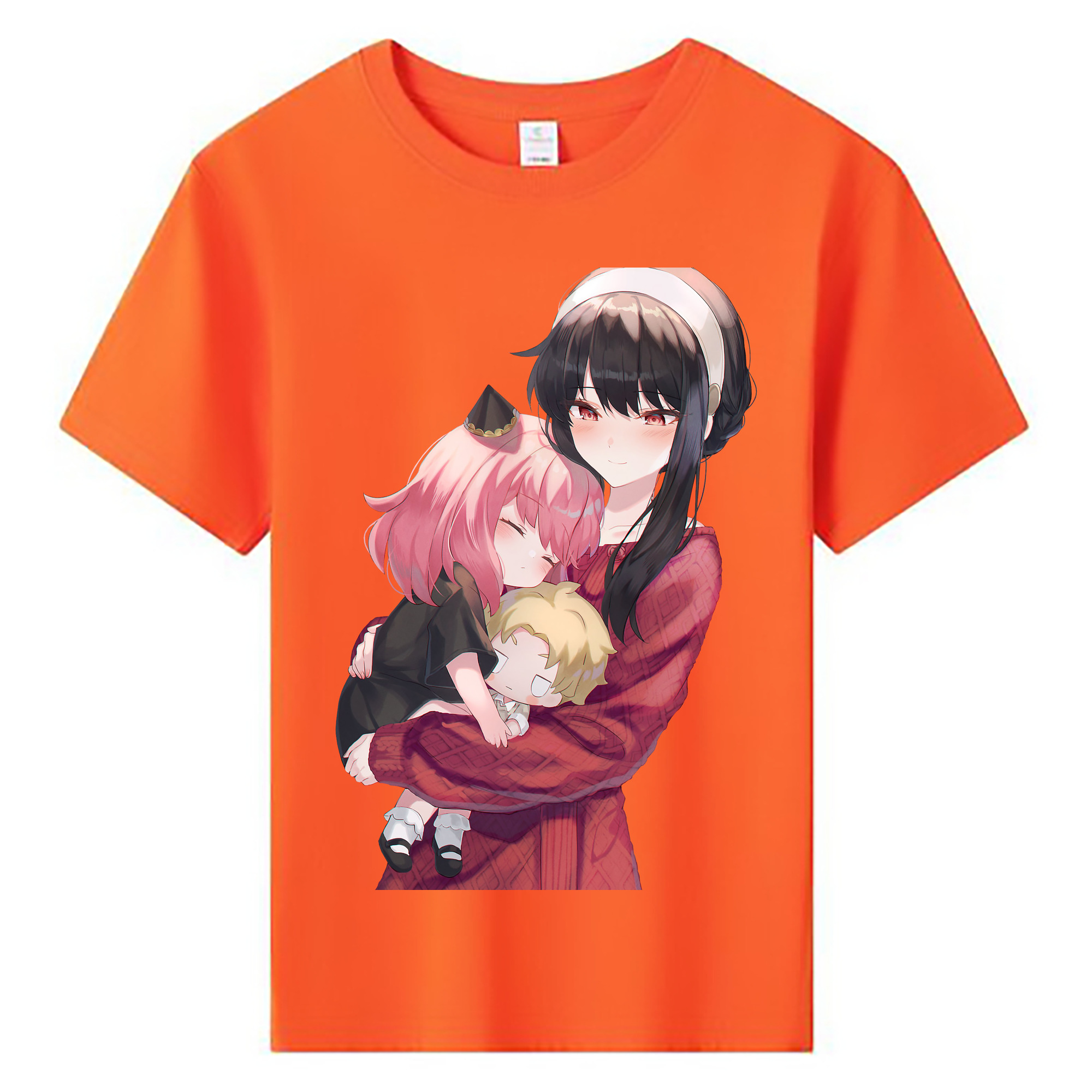（画像用） SPY×FAMILY间谍家家酒 綿100％キッズTシャツ（フロントプリント）
