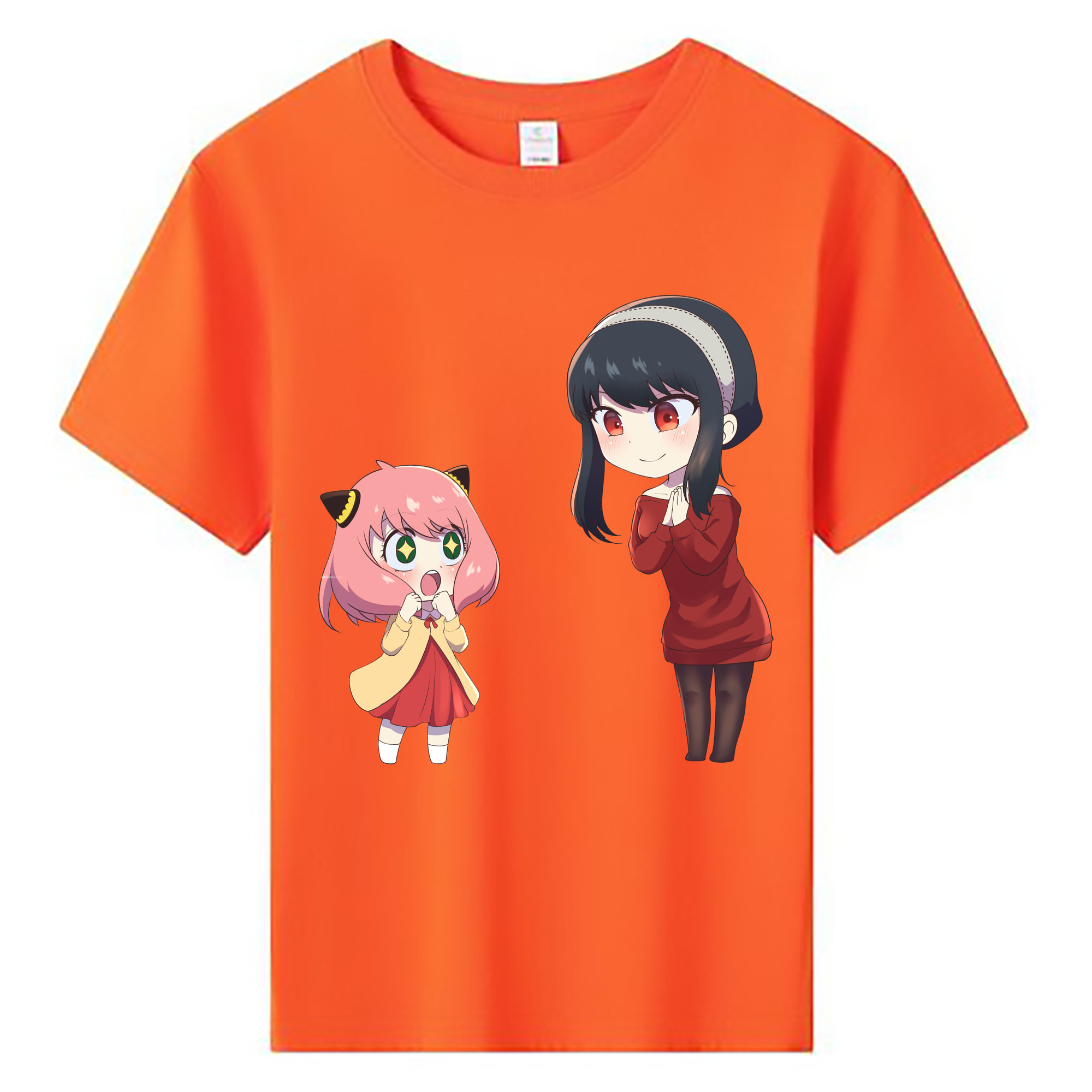 （画像用） SPY×FAMILY间谍家家酒 綿100％キッズTシャツ（フロントプリント）