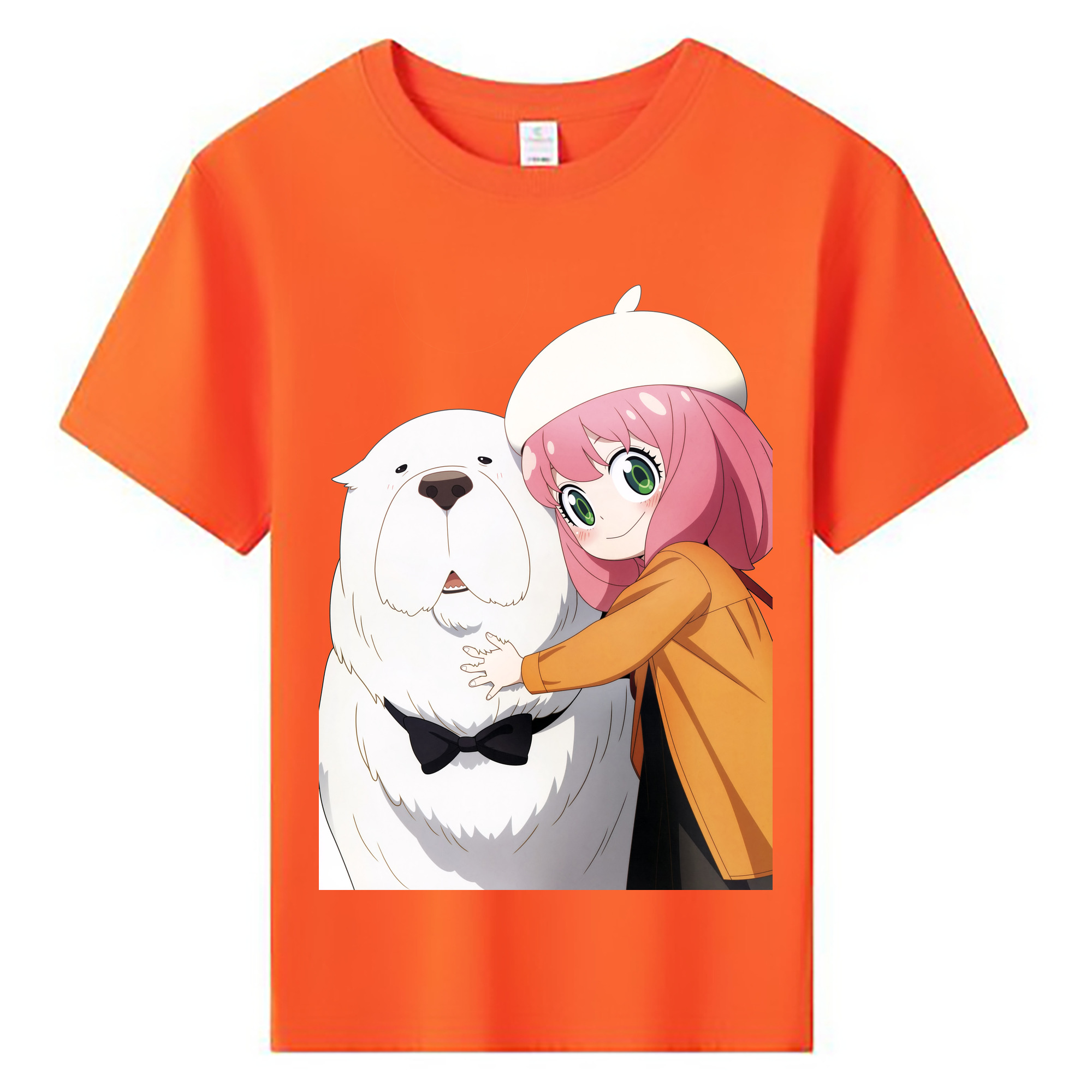 （画像用） SPY×FAMILY间谍家家酒 綿100％キッズTシャツ（フロントプリント）