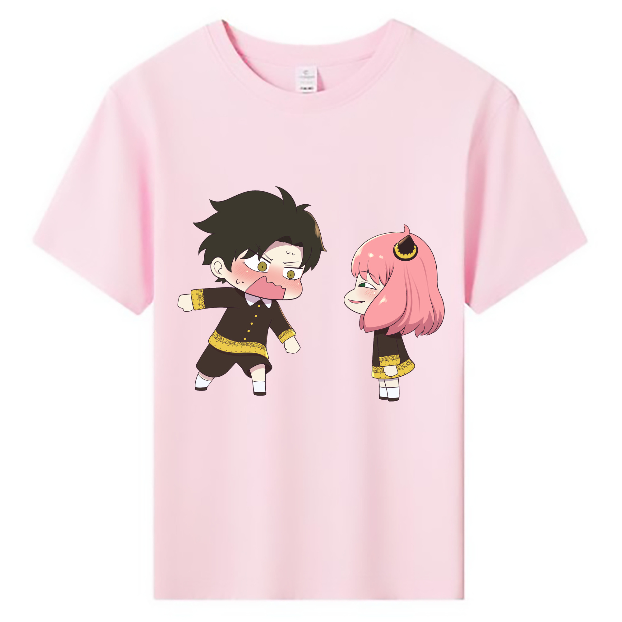 （画像用） SPY×FAMILY间谍家家酒 綿100％キッズTシャツ（フロントプリント）