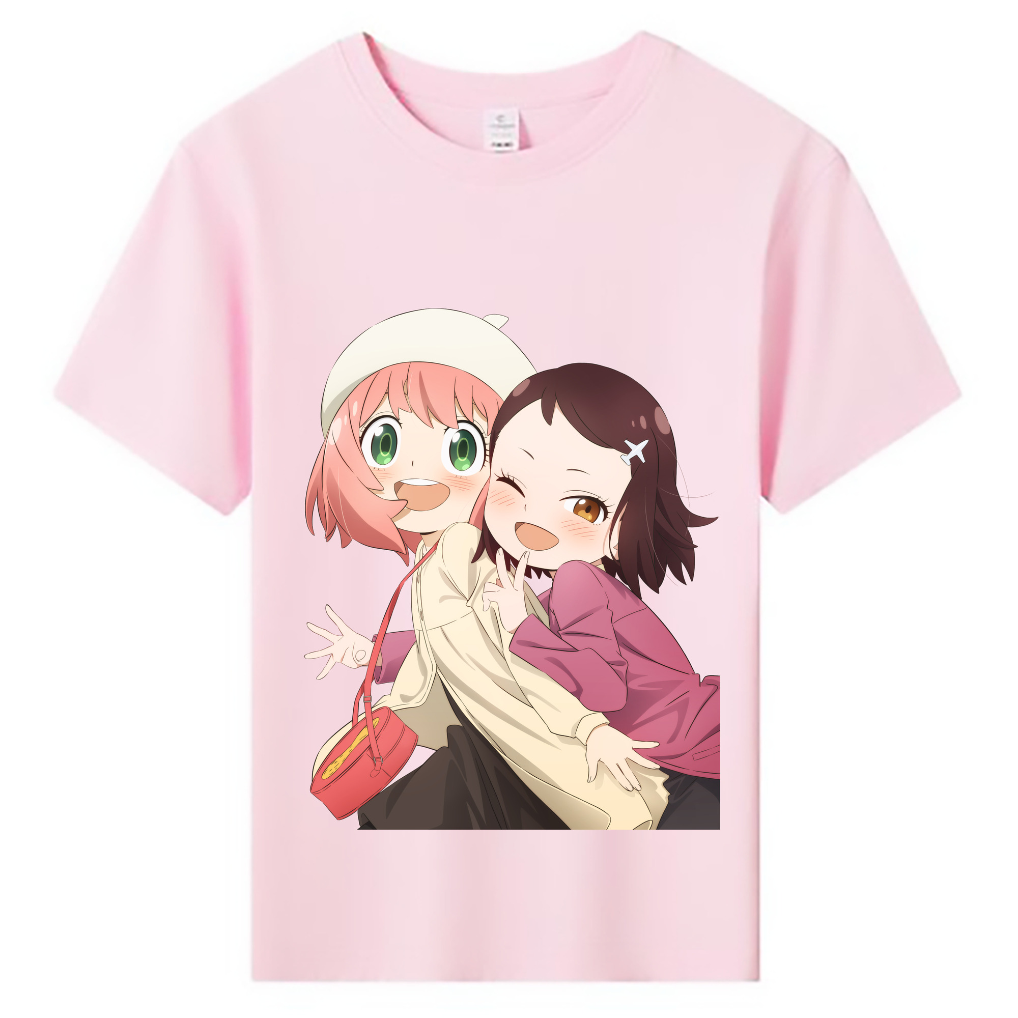 （画像用） SPY×FAMILY间谍家家酒 綿100％キッズTシャツ（フロントプリント）