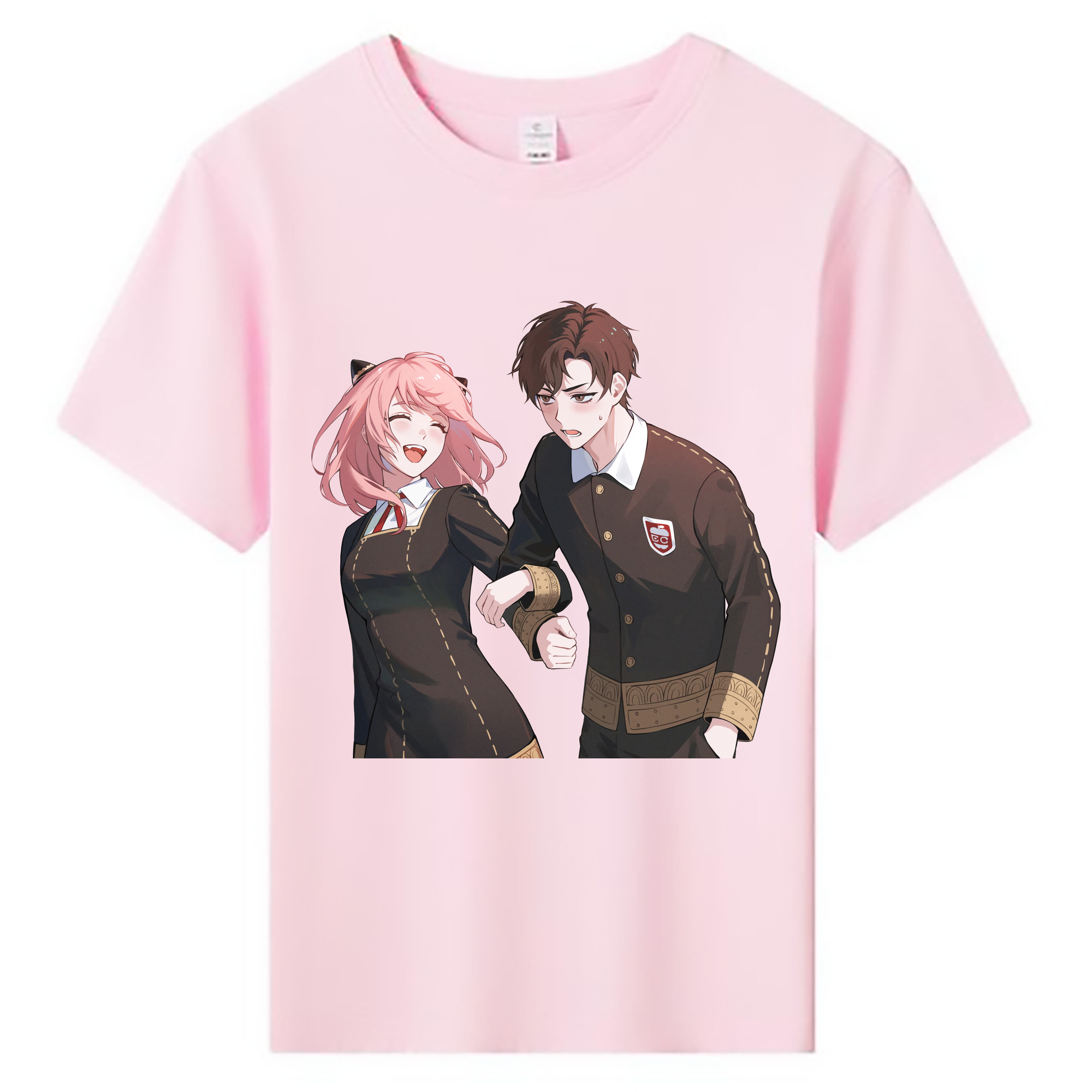（画像用） SPY×FAMILY间谍家家酒 綿100％キッズTシャツ（フロントプリント）