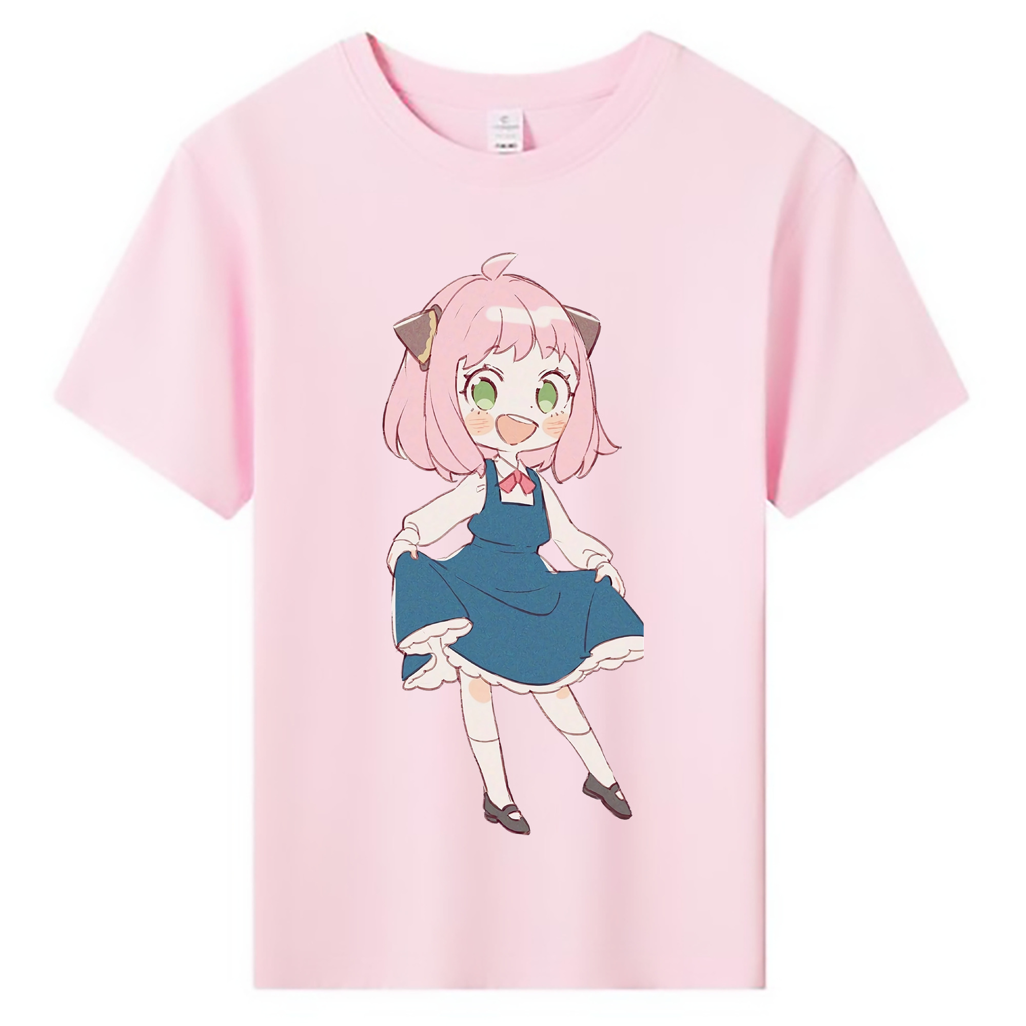（画像用） SPY×FAMILY间谍家家酒 綿100％キッズTシャツ（フロントプリント）