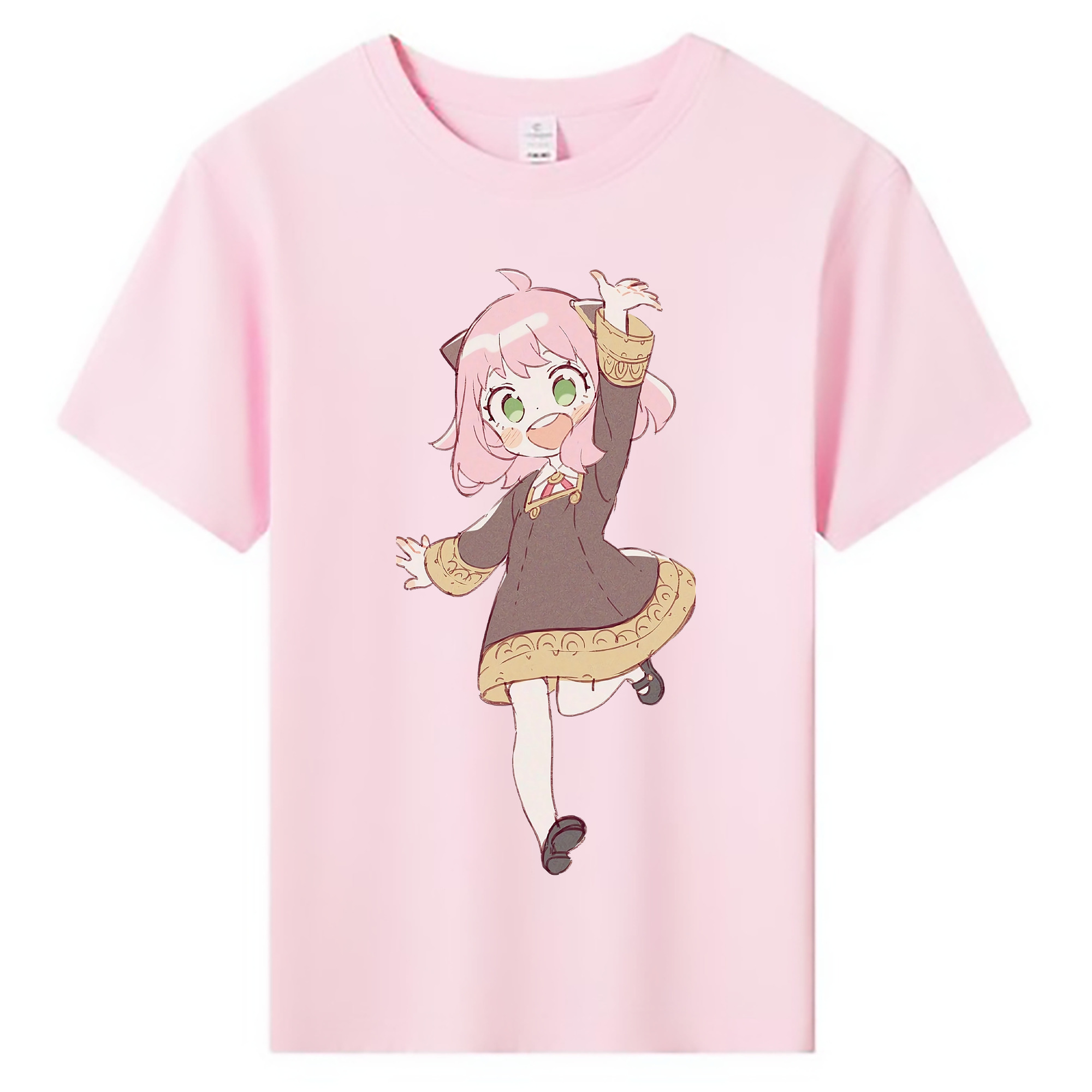 （画像用） SPY×FAMILY间谍家家酒 綿100％キッズTシャツ（フロントプリント）