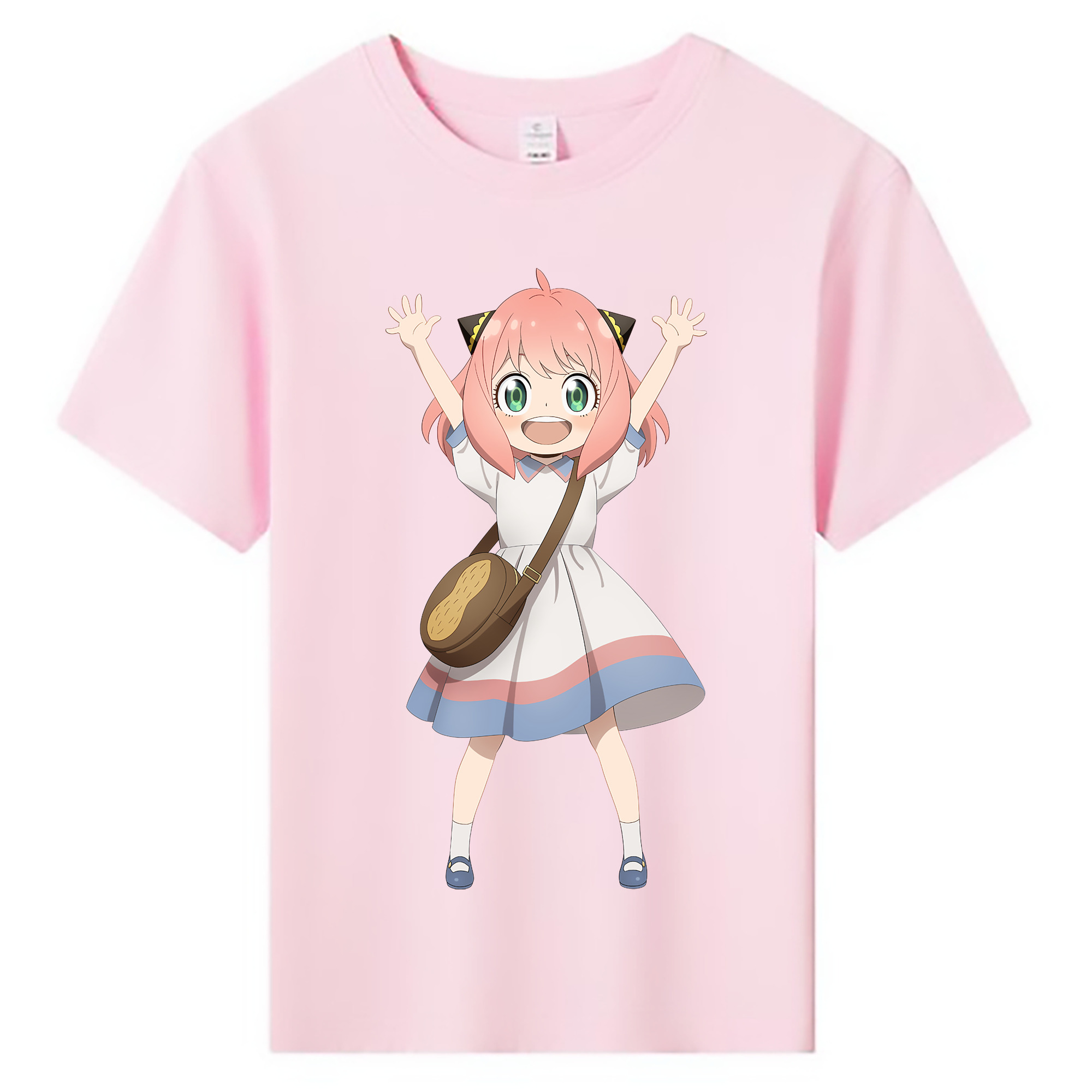 （画像用） SPY×FAMILY间谍家家酒 綿100％キッズTシャツ（フロントプリント）