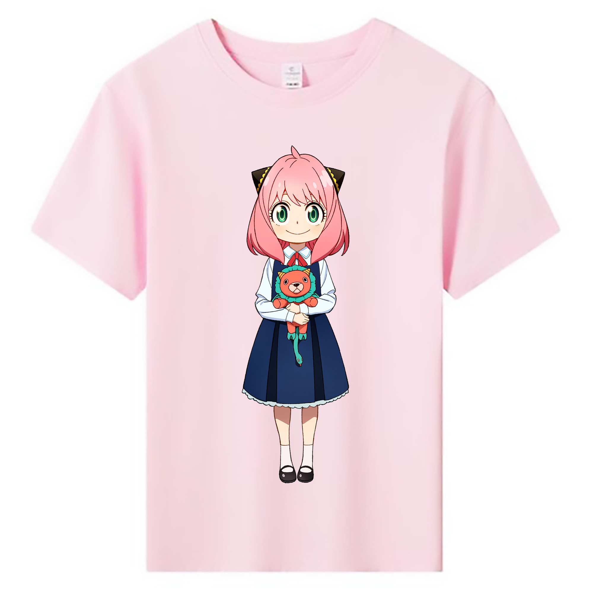 （画像用） SPY×FAMILY间谍家家酒 綿100％キッズTシャツ（フロントプリント）