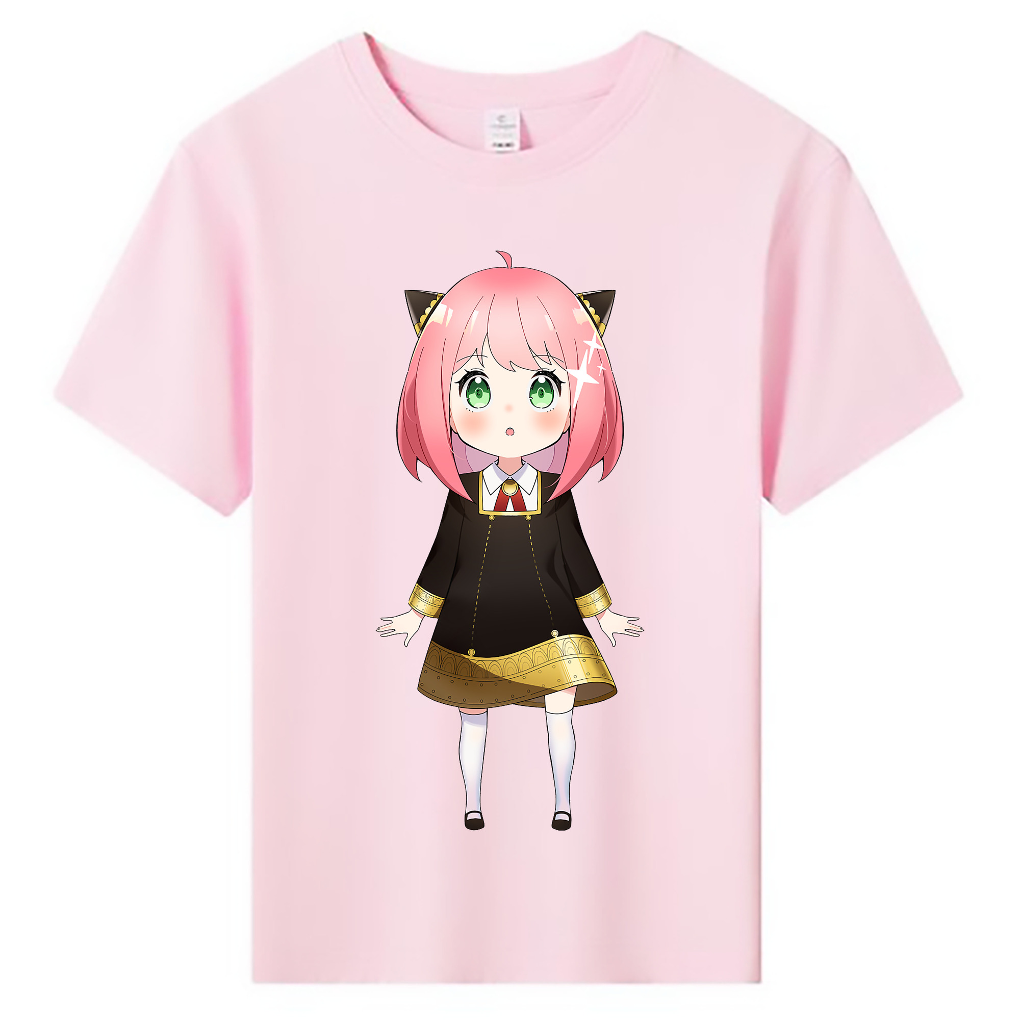 （画像用） SPY×FAMILY间谍家家酒 綿100％キッズTシャツ（フロントプリント）