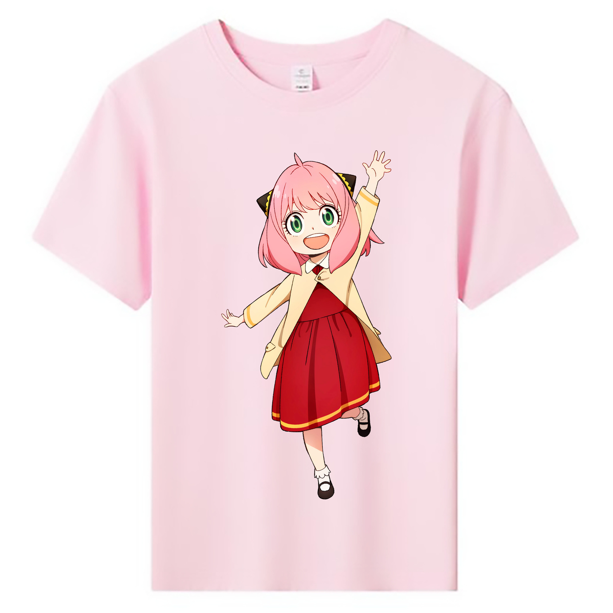 （画像用） SPY×FAMILY间谍家家酒 綿100％キッズTシャツ（フロントプリント）
