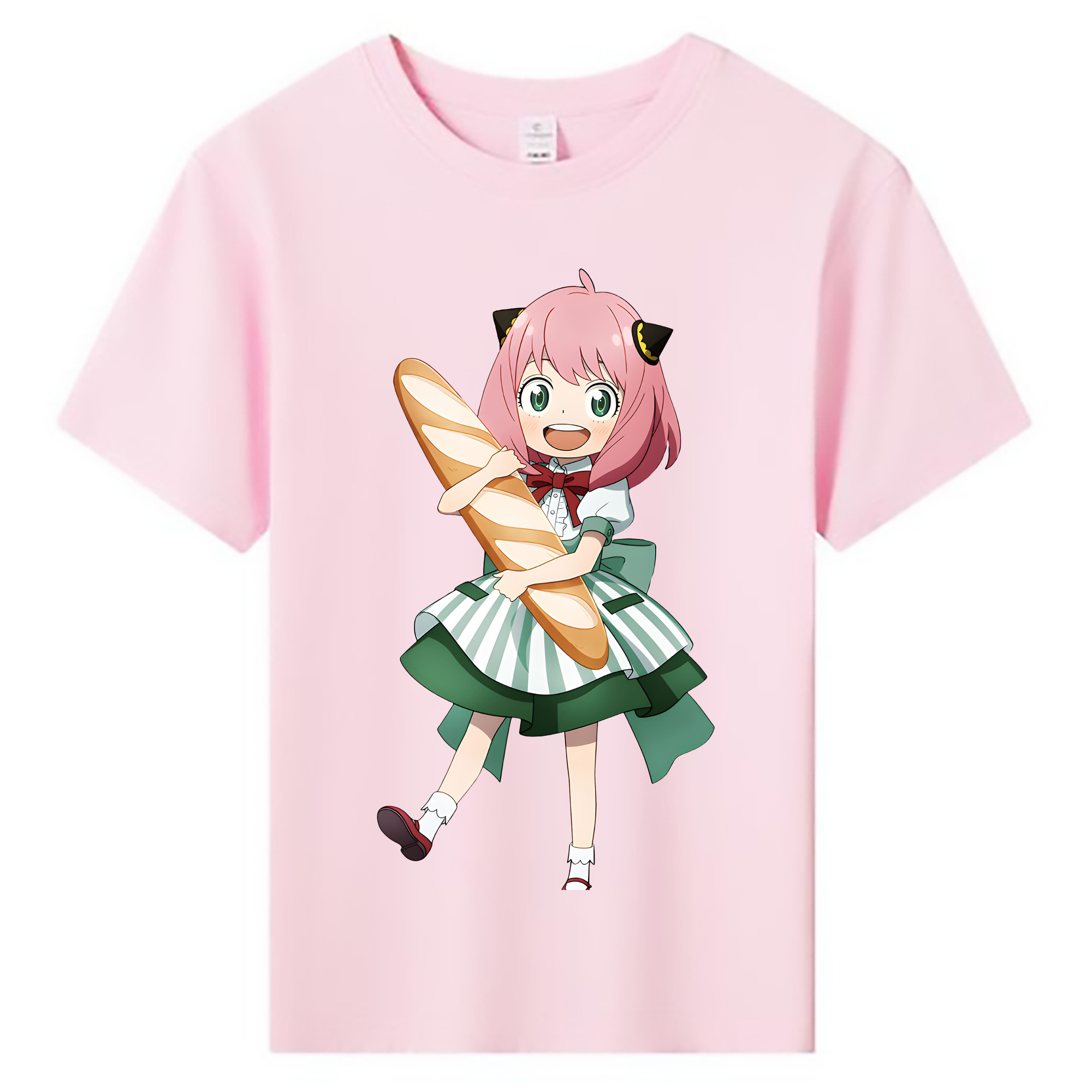 （画像用） SPY×FAMILY间谍家家酒 綿100％キッズTシャツ（フロントプリント）