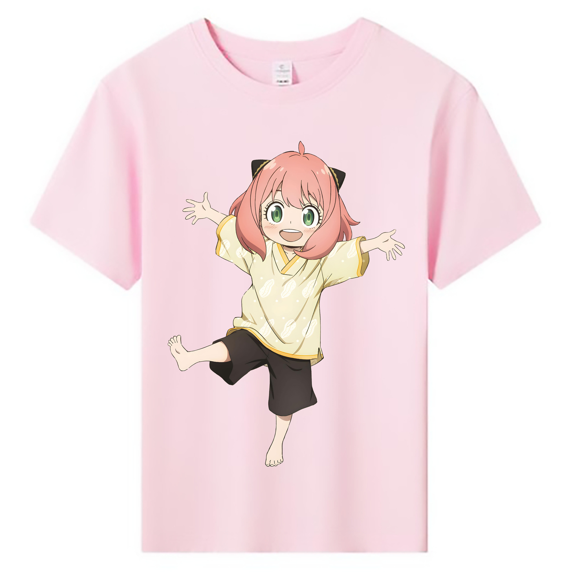 （画像用） SPY×FAMILY间谍家家酒 綿100％キッズTシャツ（フロントプリント）