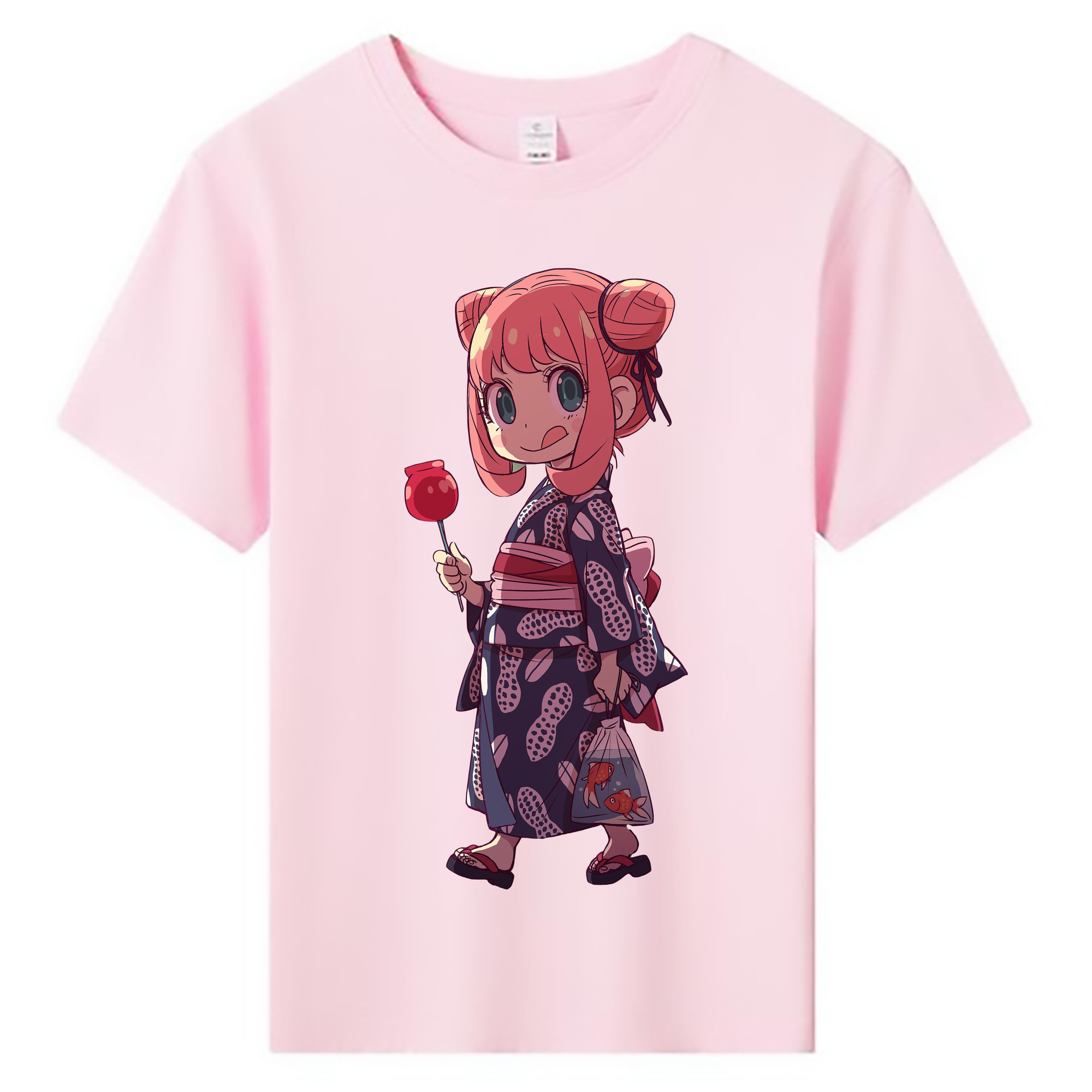 （画像用） SPY×FAMILY间谍家家酒 綿100％キッズTシャツ（フロントプリント）
