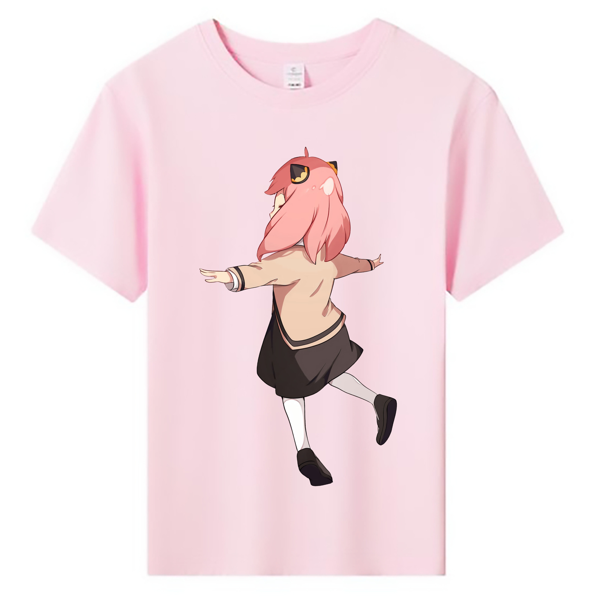 （画像用） SPY×FAMILY间谍家家酒 綿100％キッズTシャツ（フロントプリント）
